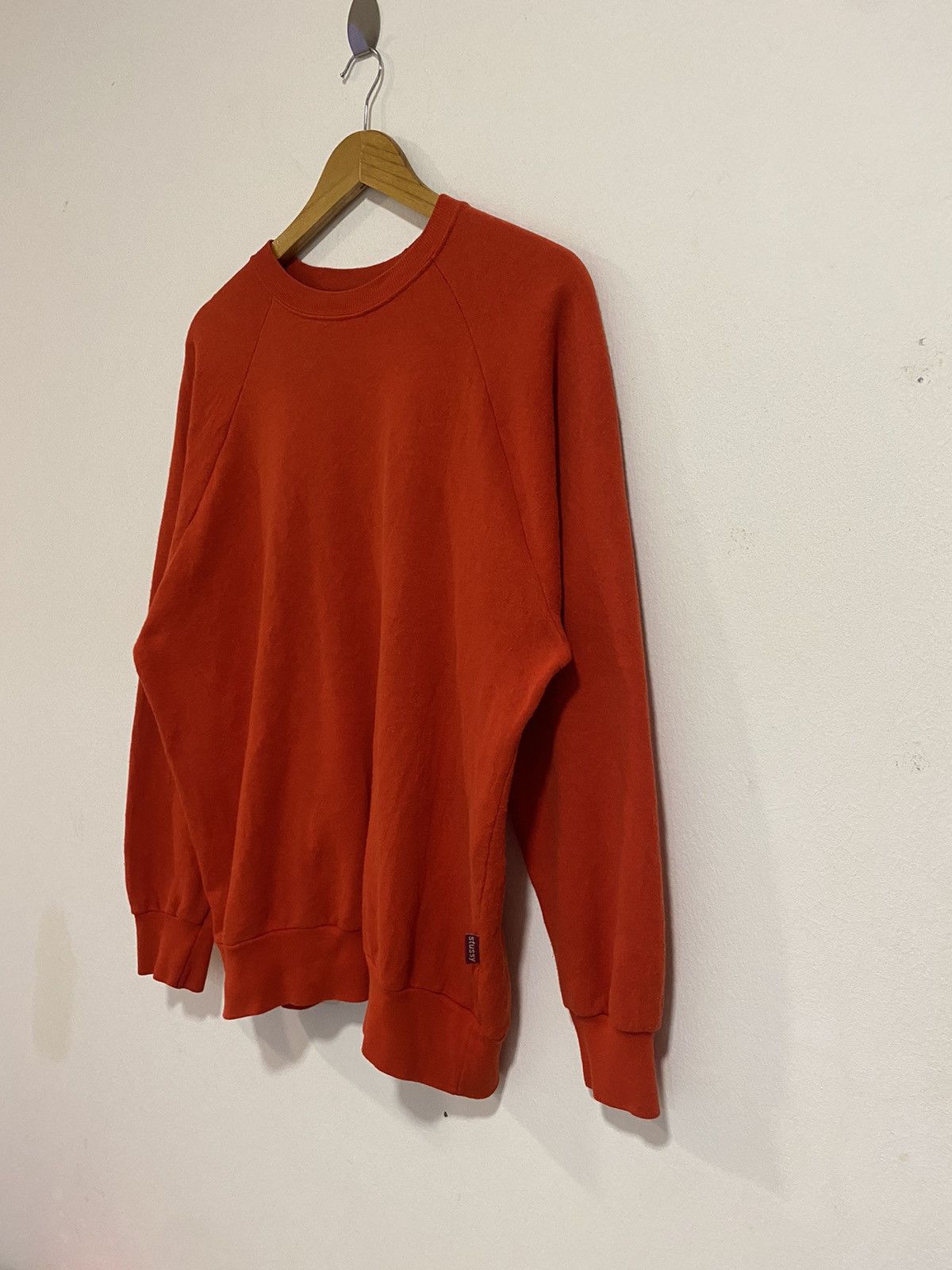 Stussy × Vintage Vintage Stussy Plain Sweatshirt Made in USA Size US M / EU 48-50 / 2 - 3 Thumbnail