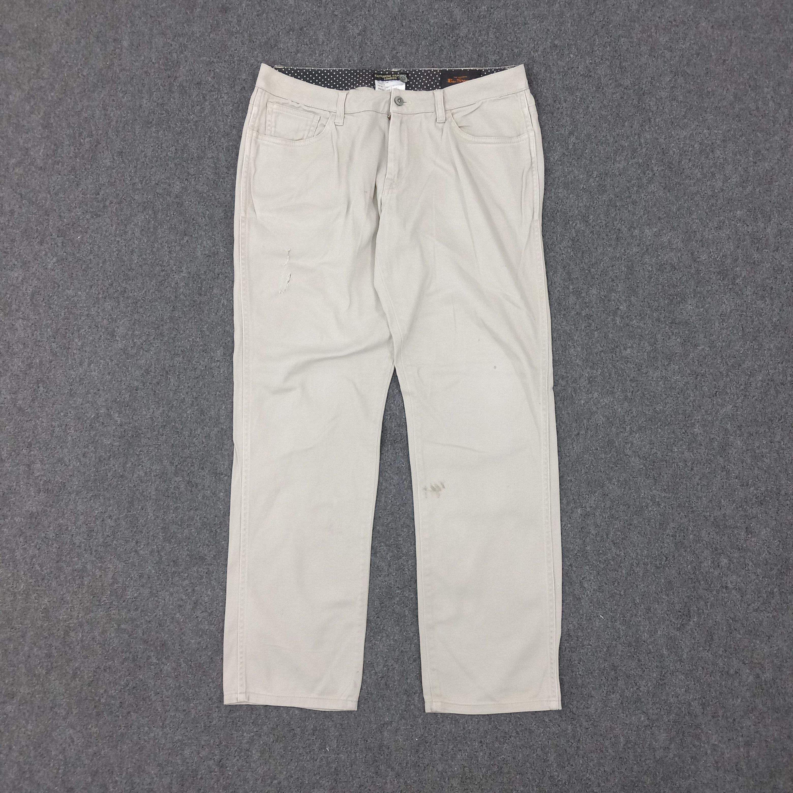 Ben Sherman × Katharine Hamnett London × Vintage Katharine Hamnett London Ben Sherman Baggy Pants Size US 32 / EU 48 - 5 Thumbnail