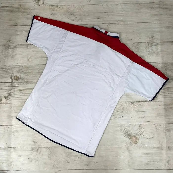 Vintage Score Draw England 2003 2005 Retro Home Shirt Soccer Jersey Size US L / EU 52-54 / 3 - 7 Thumbnail