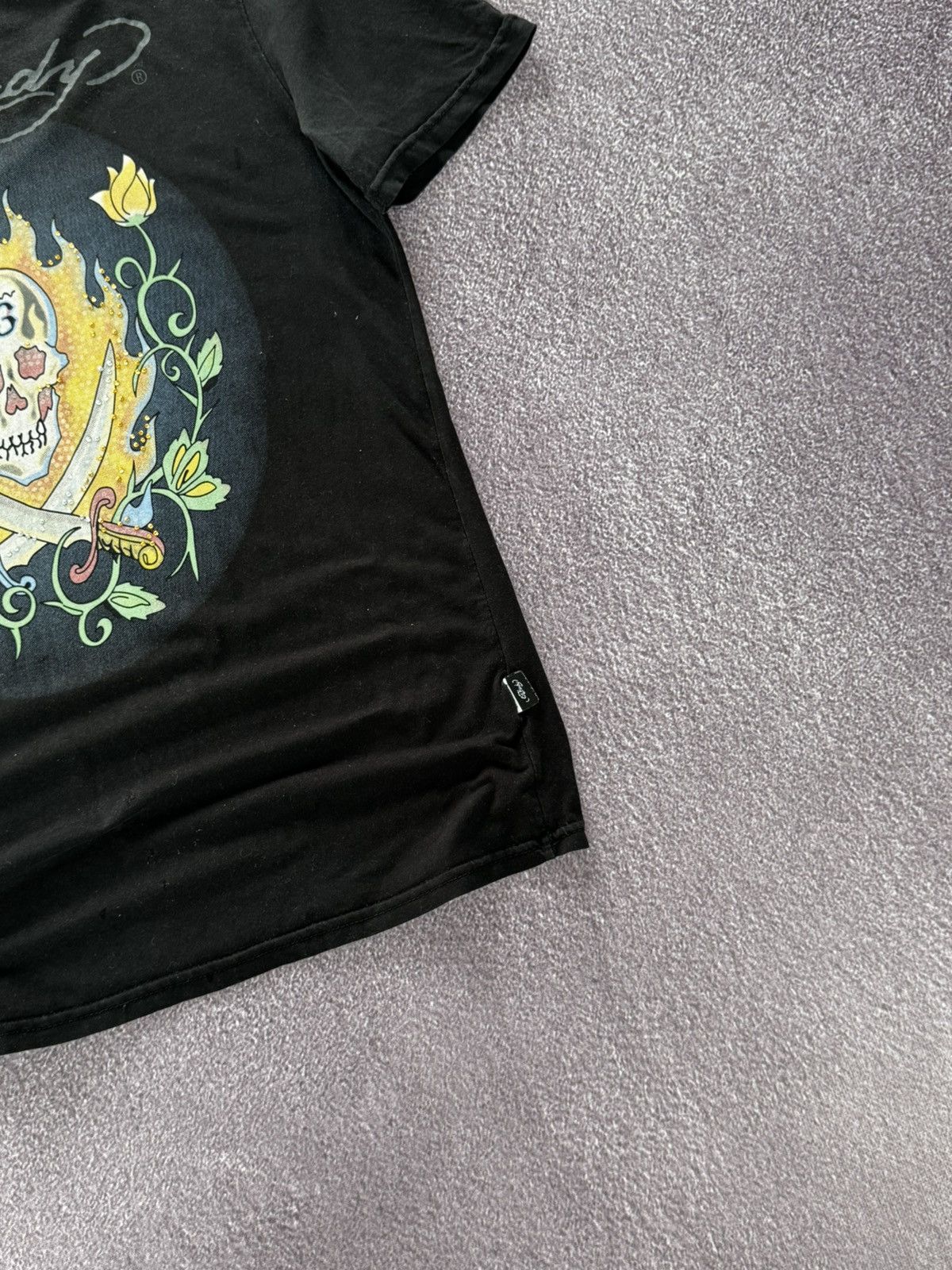 Ed Hardy Ed Hardy Y2K Vintage Streetwear Tattoo T-Shirt Size US XL / EU 56 / 4 - 7 Thumbnail