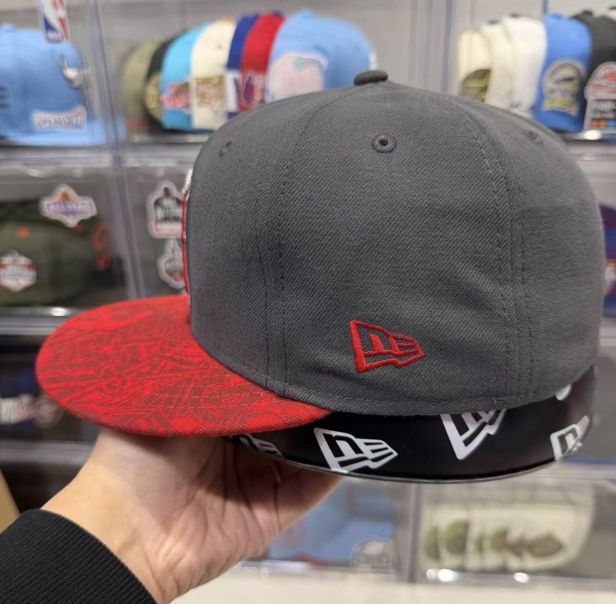 New Era New Era Los Angeles Angels Flat Brim Baseball Cap J32 Size ONE SIZE - 2 Thumbnail