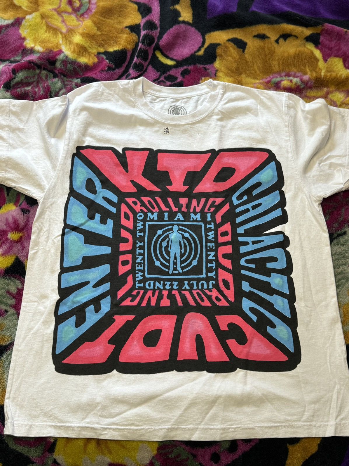 Band Tees × Kid Cudi Kid Cudi Entergalactic Rolling Loud Miami Tour T-Shirt XL Size US XL / EU 56 / 4 - 1 Thumbnail