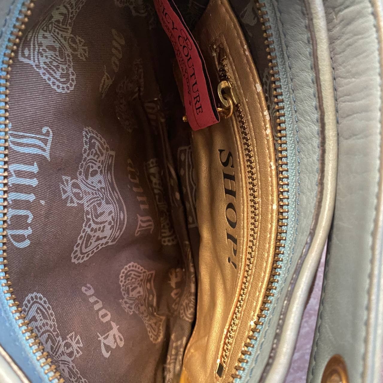 Juicy Couture VINTAGE Y2K JUICY COUTURE RARE AMAZING VELOUR MINI BAG Size ONE SIZE - 4 Thumbnail