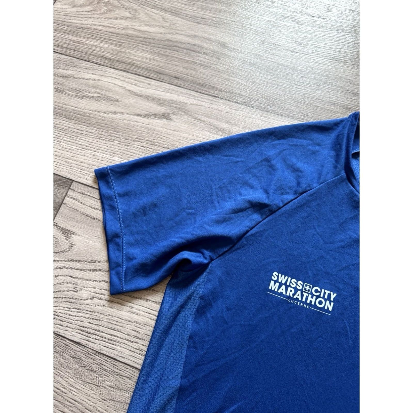 Salomon Salomon Men’s T-Shirt Short Sleeve Running Blue Size S Swiss City Marathon Lucerne Size US S / EU 44-46 / 1 - 4 Thumbnail