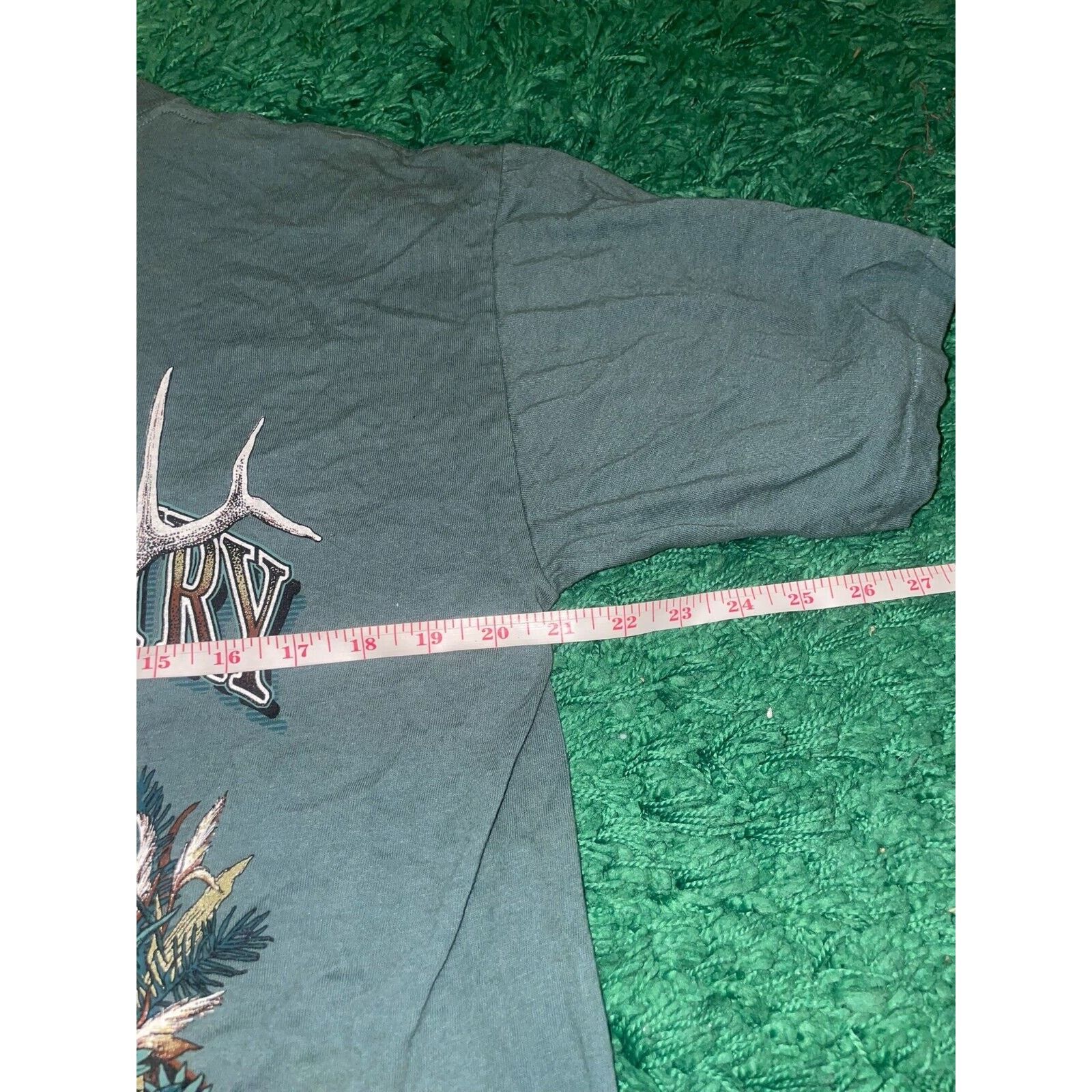 Vintage Vintage Montana Back Country Outfitters Shirt Elk Tee 90s L Size US L / EU 52-54 / 3 - 12 Thumbnail