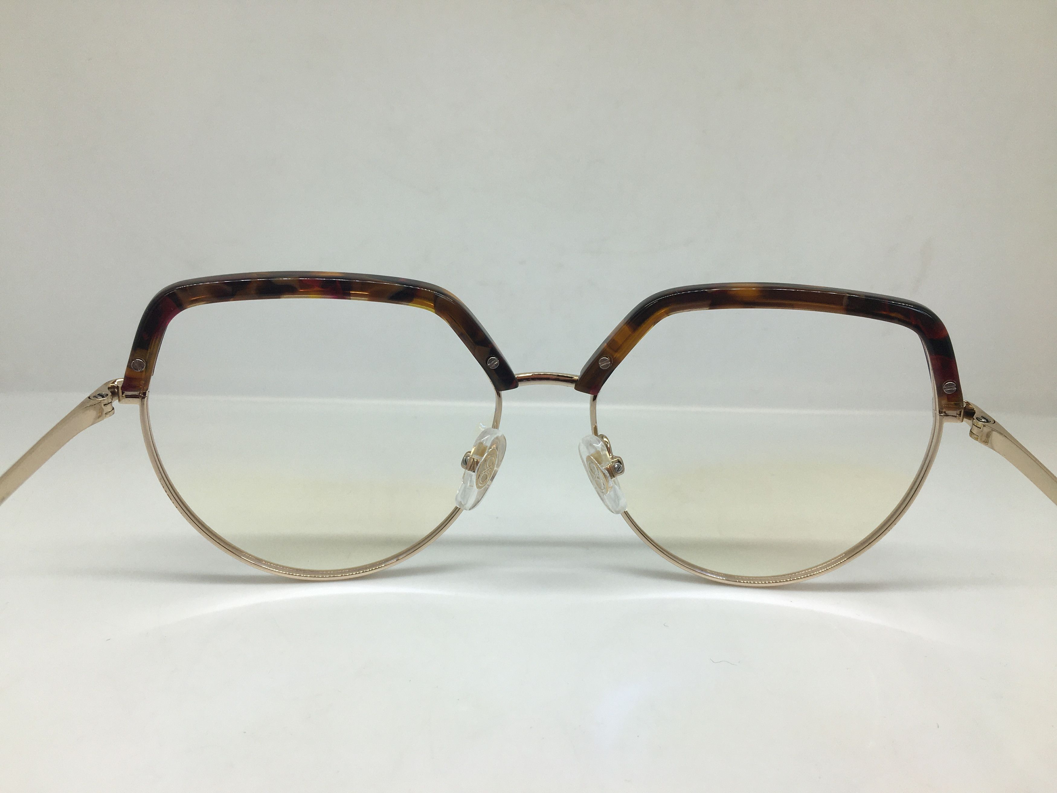 Other Tortoise Gold Cateye Eyeglasses Frame Size ONE SIZE - 4 Thumbnail