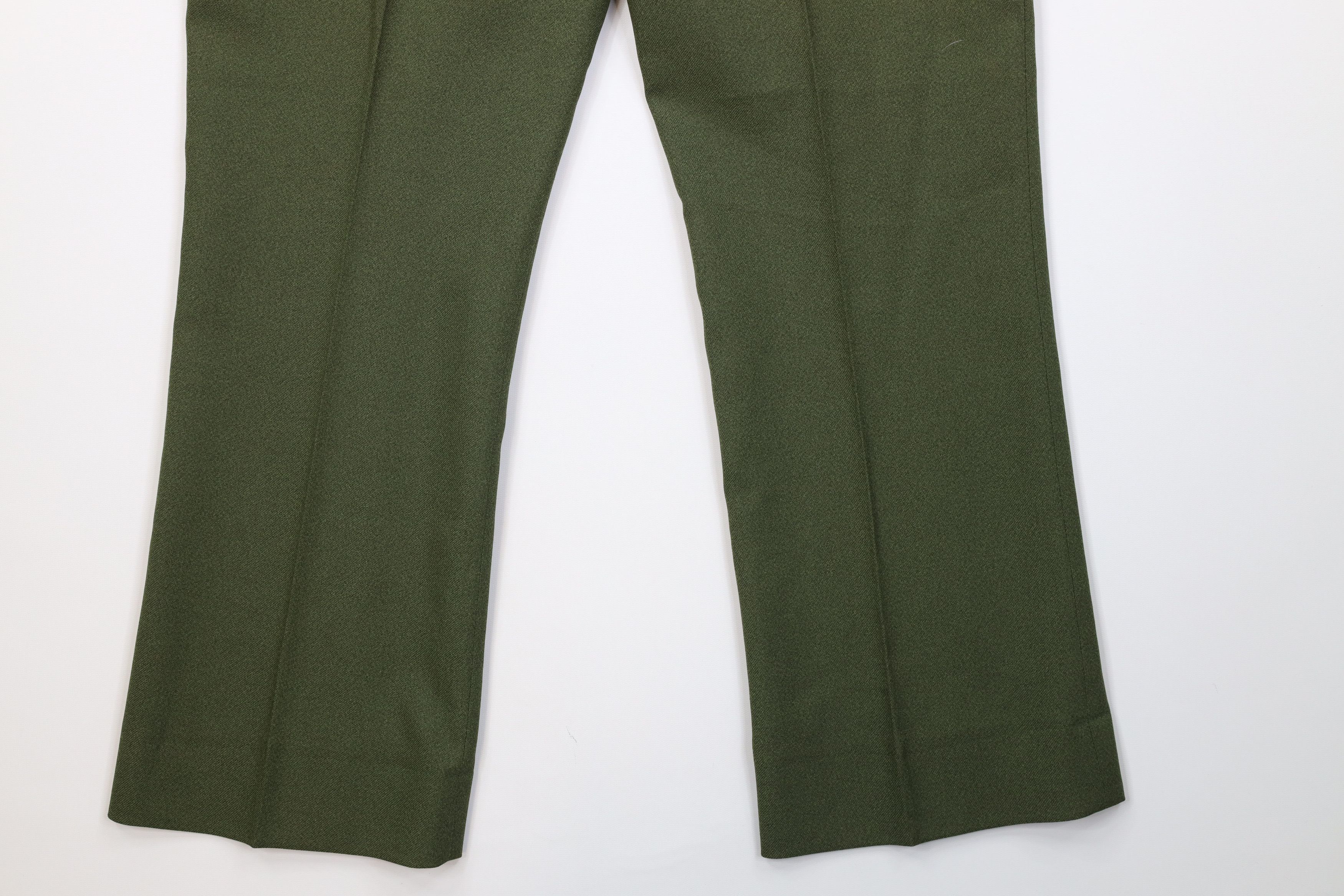 Vintage Vintage 70s Streetwear Wide Leg Chino Pants Avocado USA Size US 36 / EU 52 - 14 Thumbnail