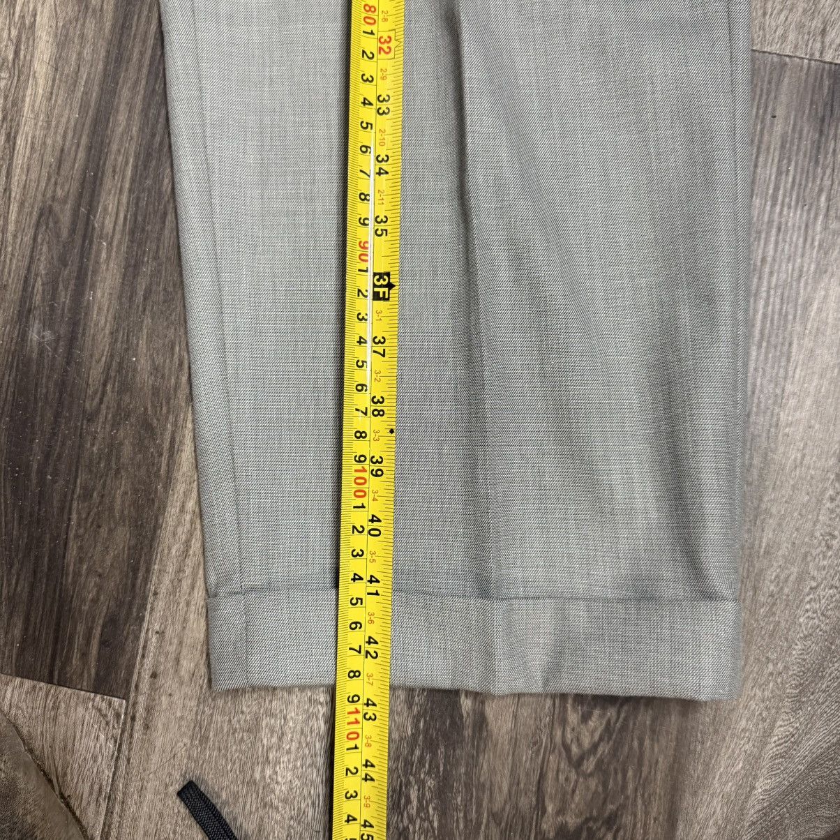Perry Ellis Perry Ellis Light Gray Pleated Dress Pants Size US 34 / EU 50 - 6 Thumbnail