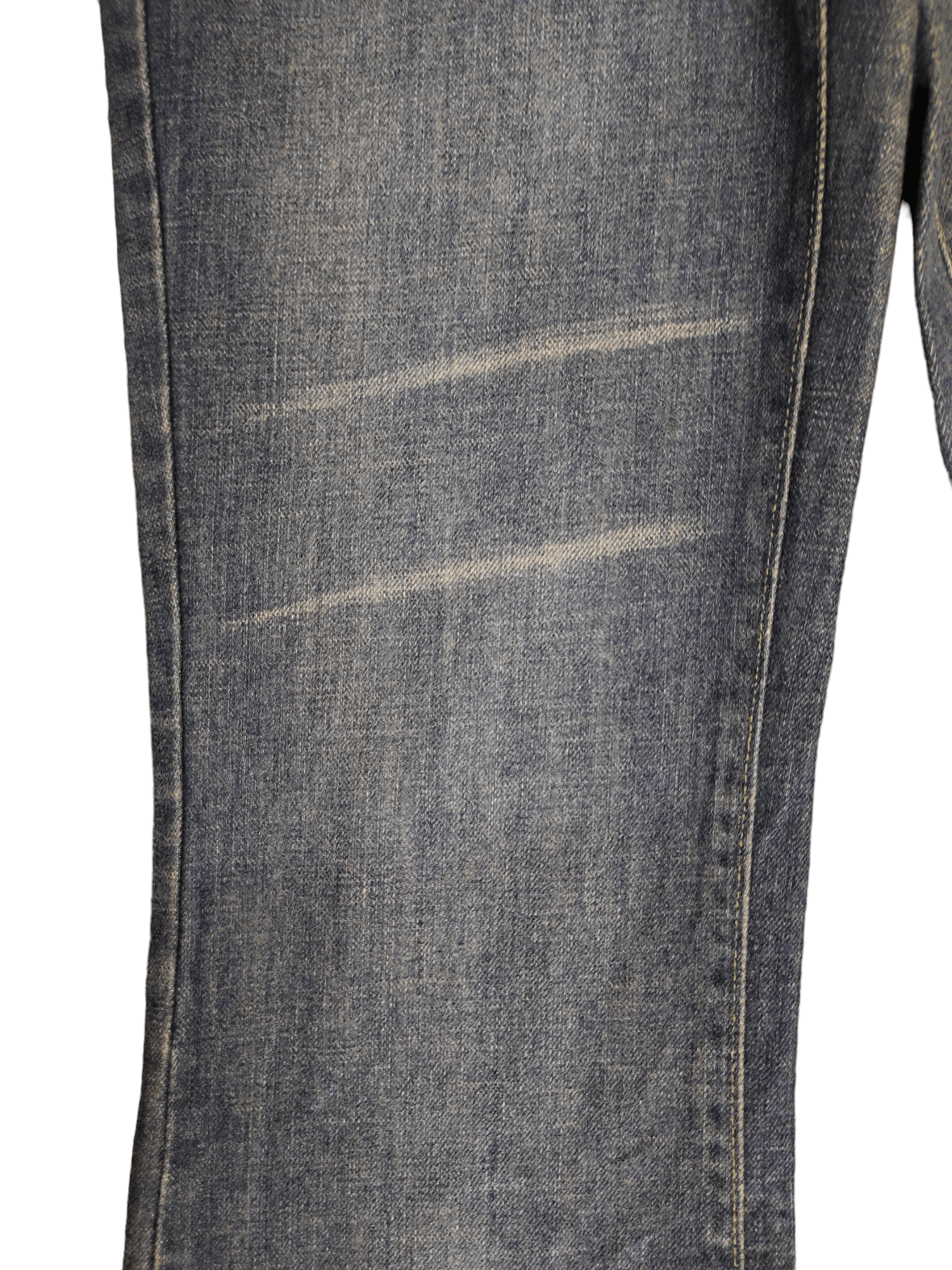 If Six Was Nine Flare Jeans Fishbone Faded Boot Cut Bell Bottom Size US 28 / EU 44 - 7 Thumbnail