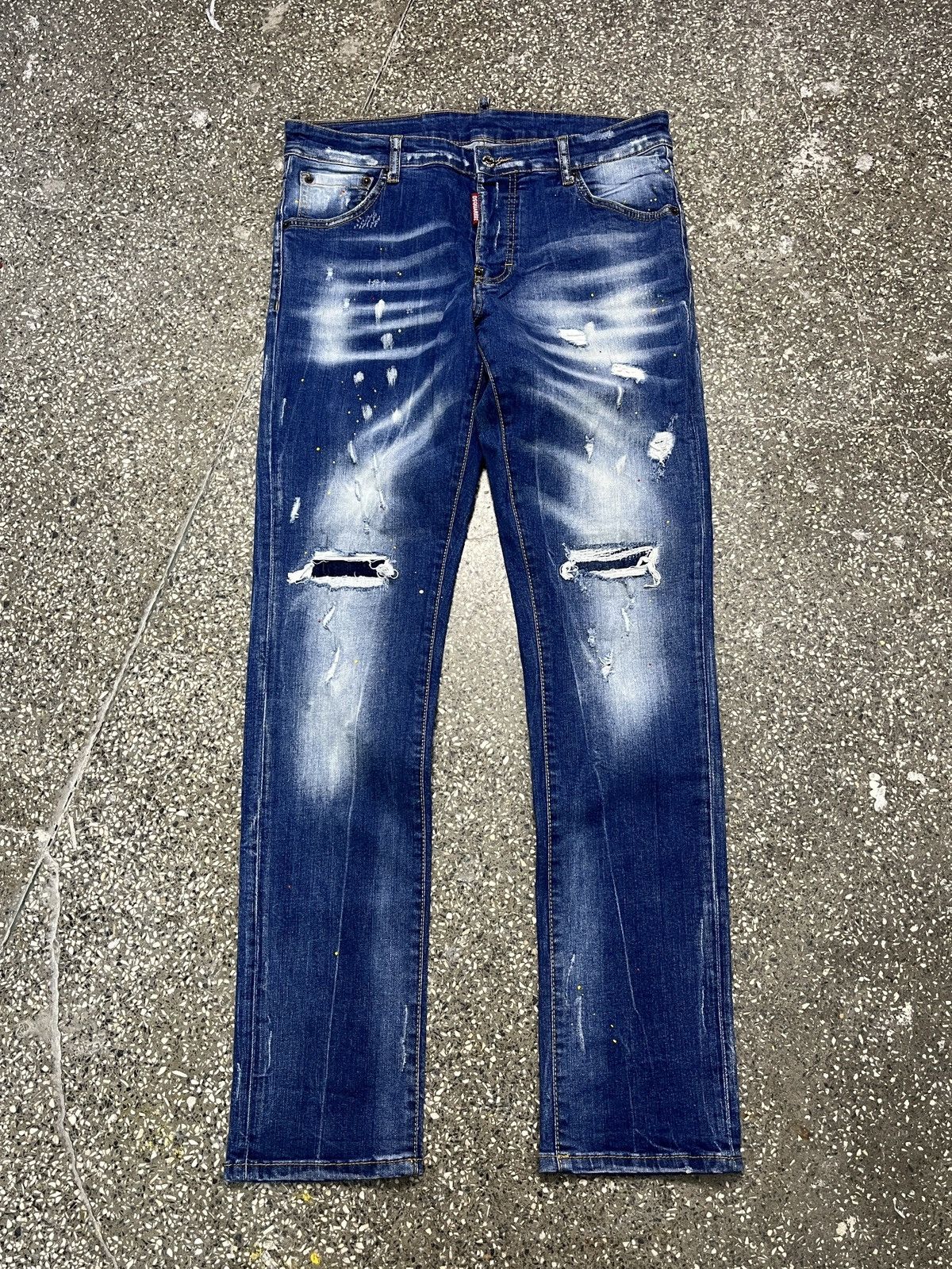 Dsquared2 Dsquared2 Punk Jeans Size US 32 / EU 48 - 2 Thumbnail
