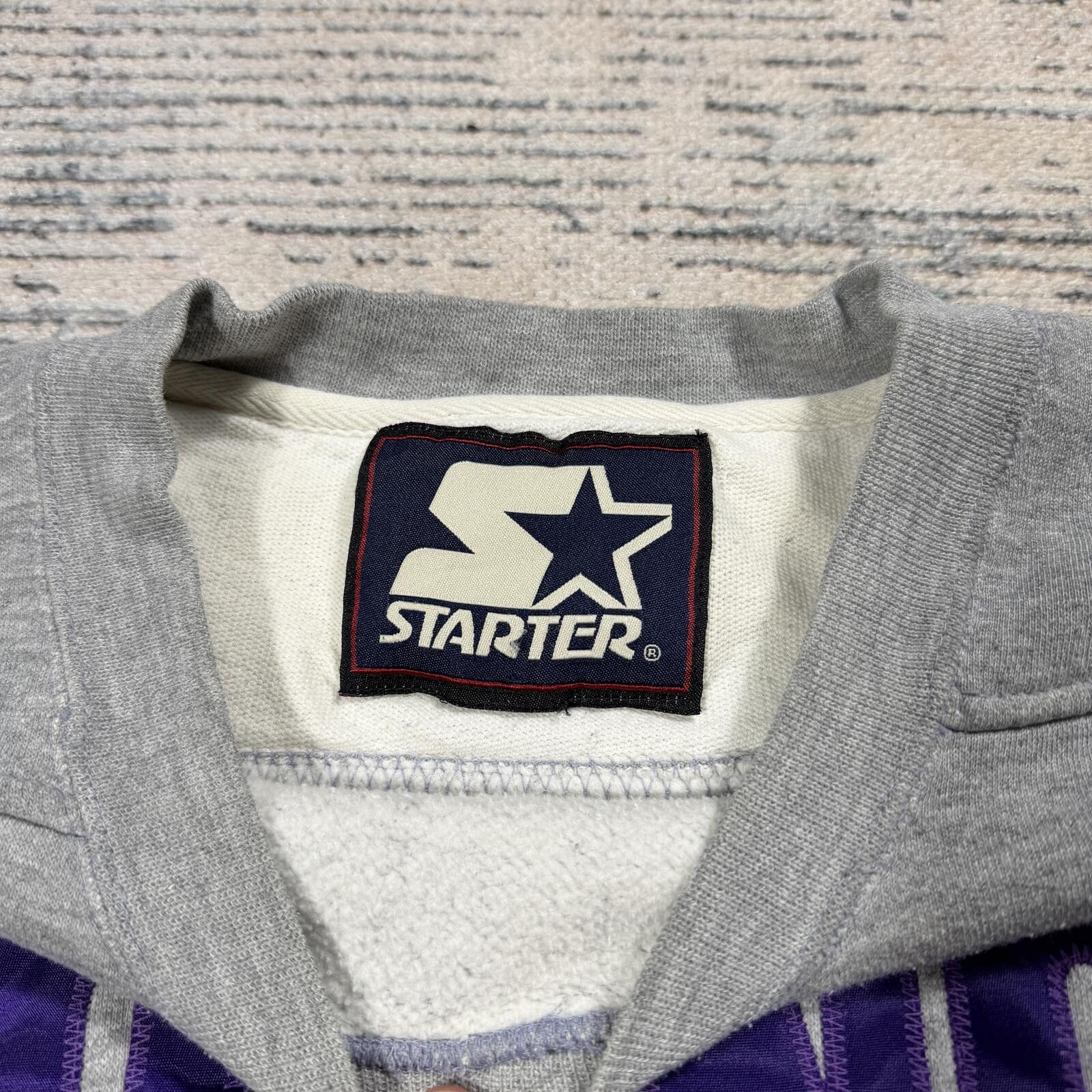 Starter Vintage Minnesota Vikings Starter Sweatshirt 90s Size ONE SIZE - 3 Thumbnail