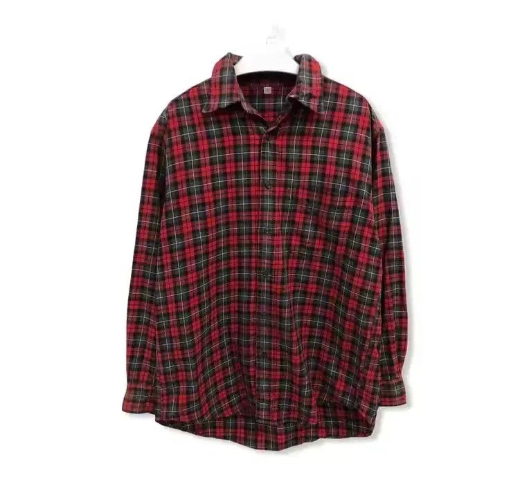 Flannel × Japanese Brand Japanese Brand Uniqlo Plaid Tartan Flannel Shirt 👕 Size US M / EU 48-50 / 2 - 1 Thumbnail