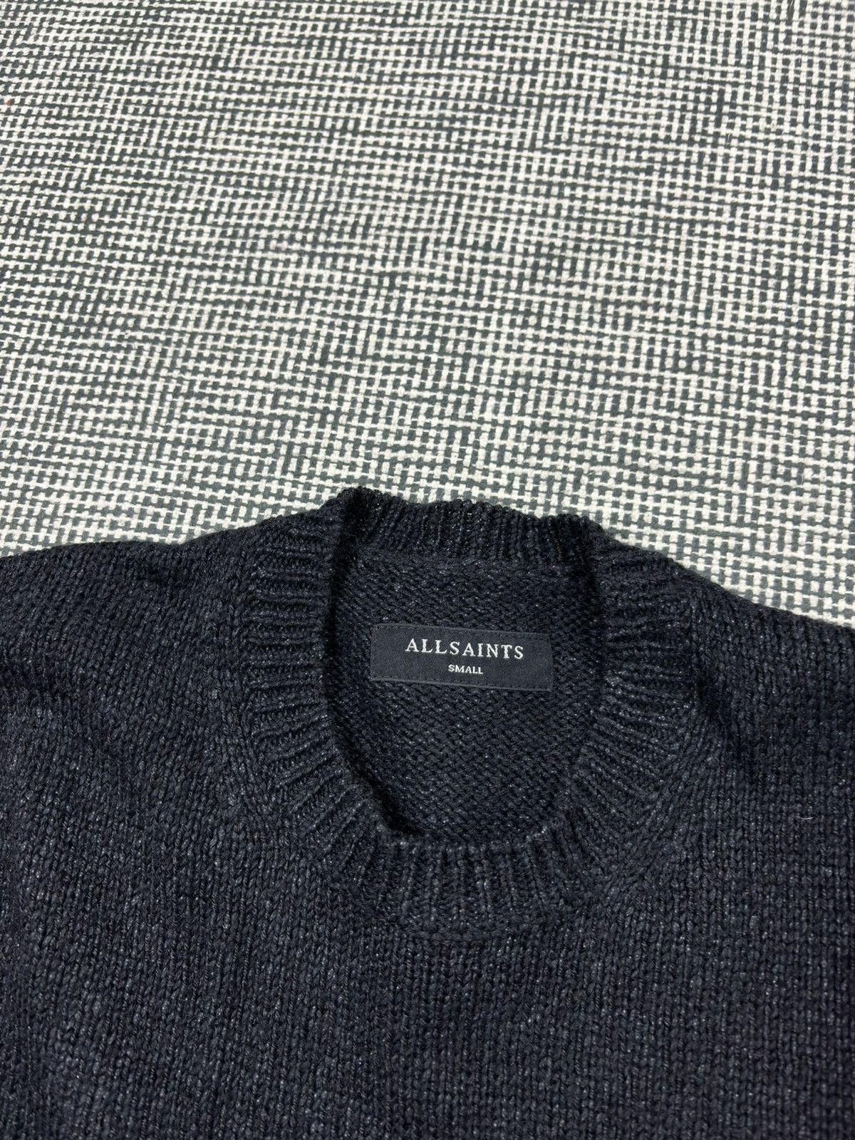 Allsaints Allsaints thwaile fuzzy knit fisherman sweater basic blank Size US S / EU 44-46 / 1 - 3 Thumbnail