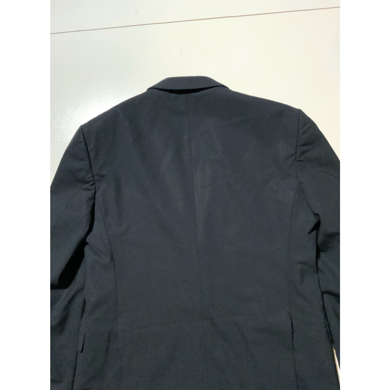 Armani Armani Collezioni M Line Blazer Navy Wool Two Button Sportscoat Jacket Sz. 50 Mens Regular Size 50 Blues Size 50R - 6 Thumbnail