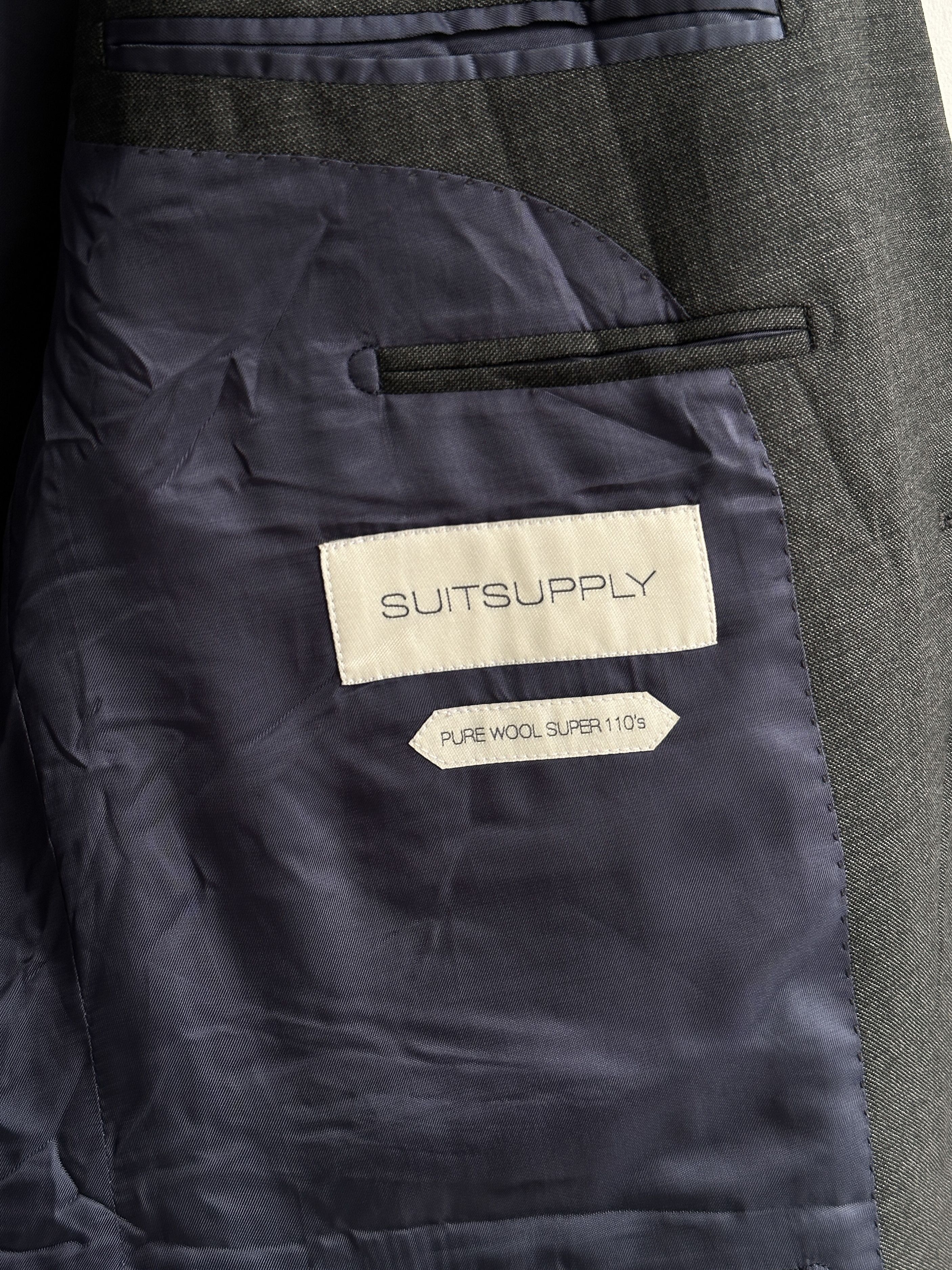 Suitsupply Suitsupply Gray Blazer Size 44R - 6 Thumbnail