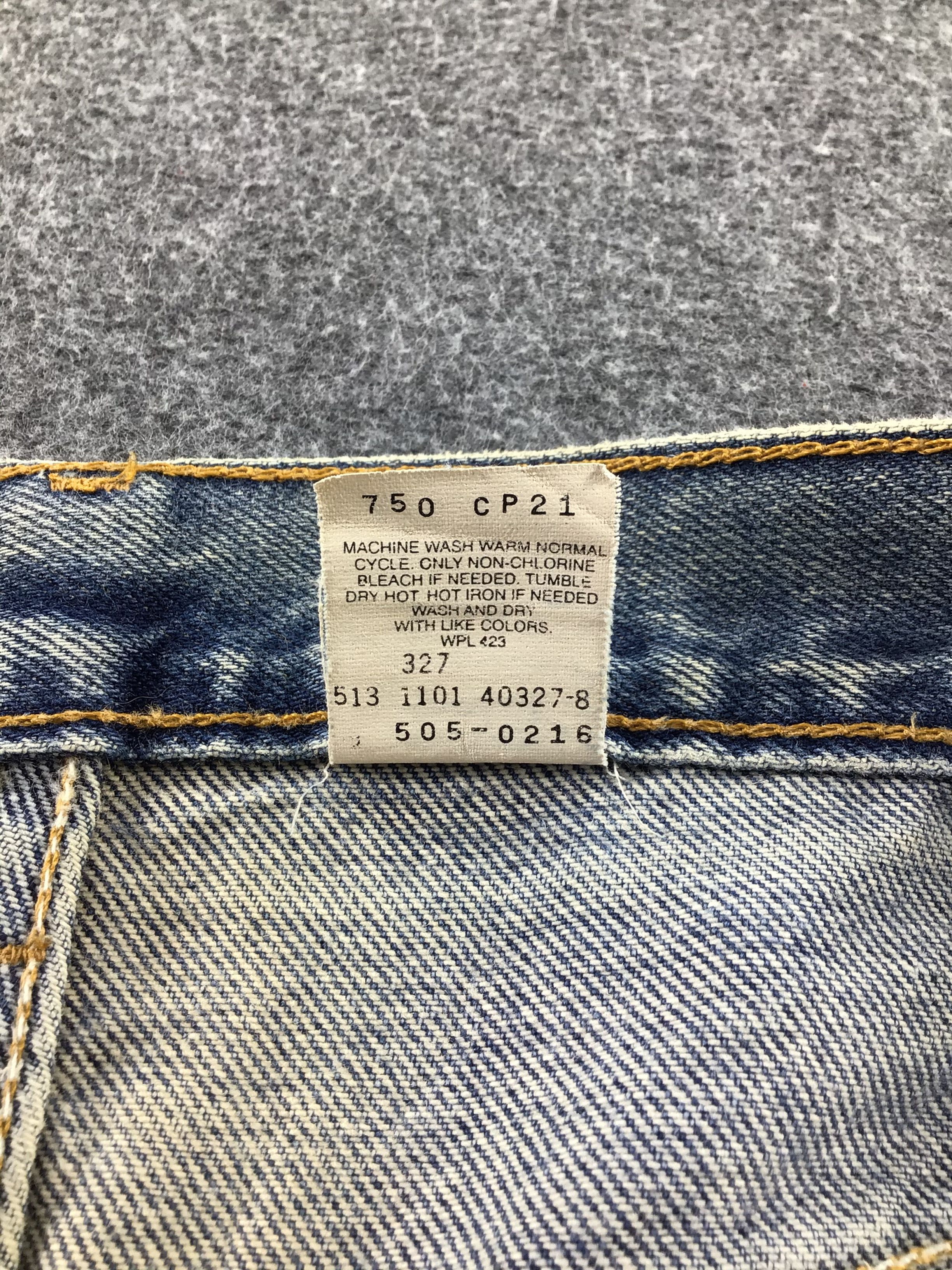 Levi's × Vintage Vintage 90s Levis 505 Jeans-JM428 Size US 33 - 11 Thumbnail