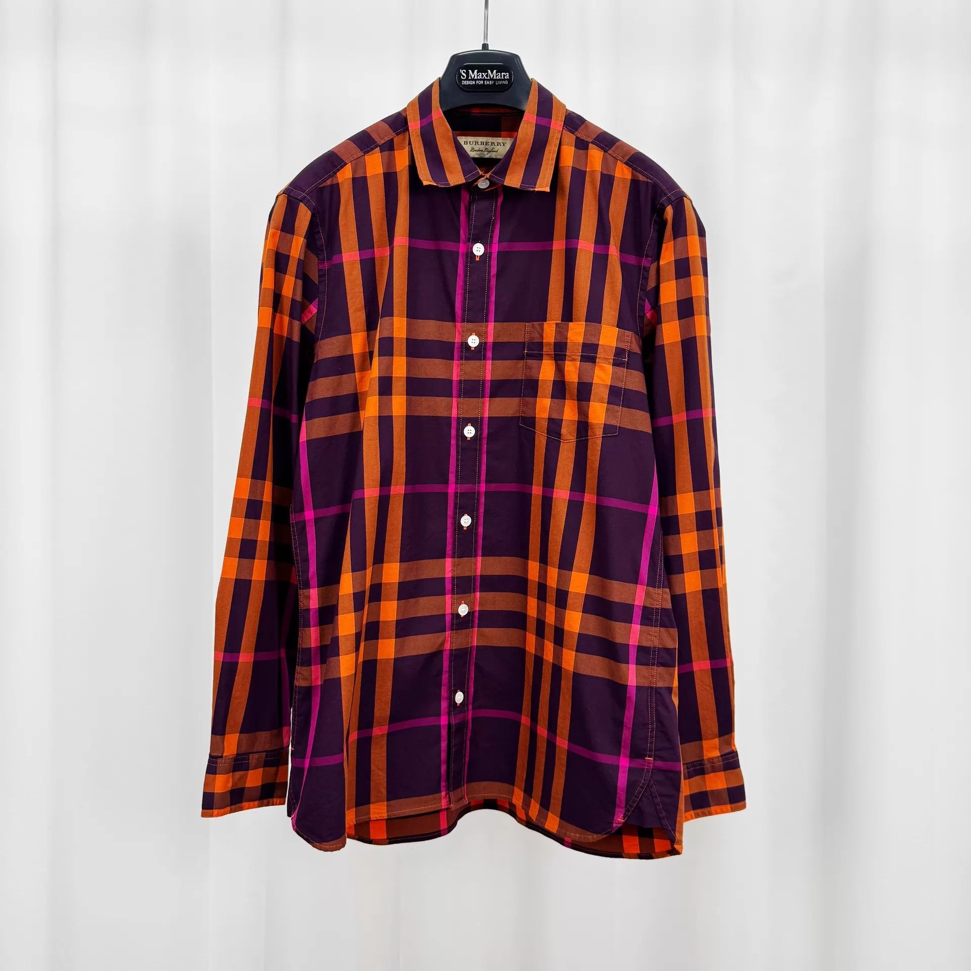 Burberry Burberry Classic Check LS Shirt M 99 New Size US M / EU 48-50 / 2 - 1 Thumbnail