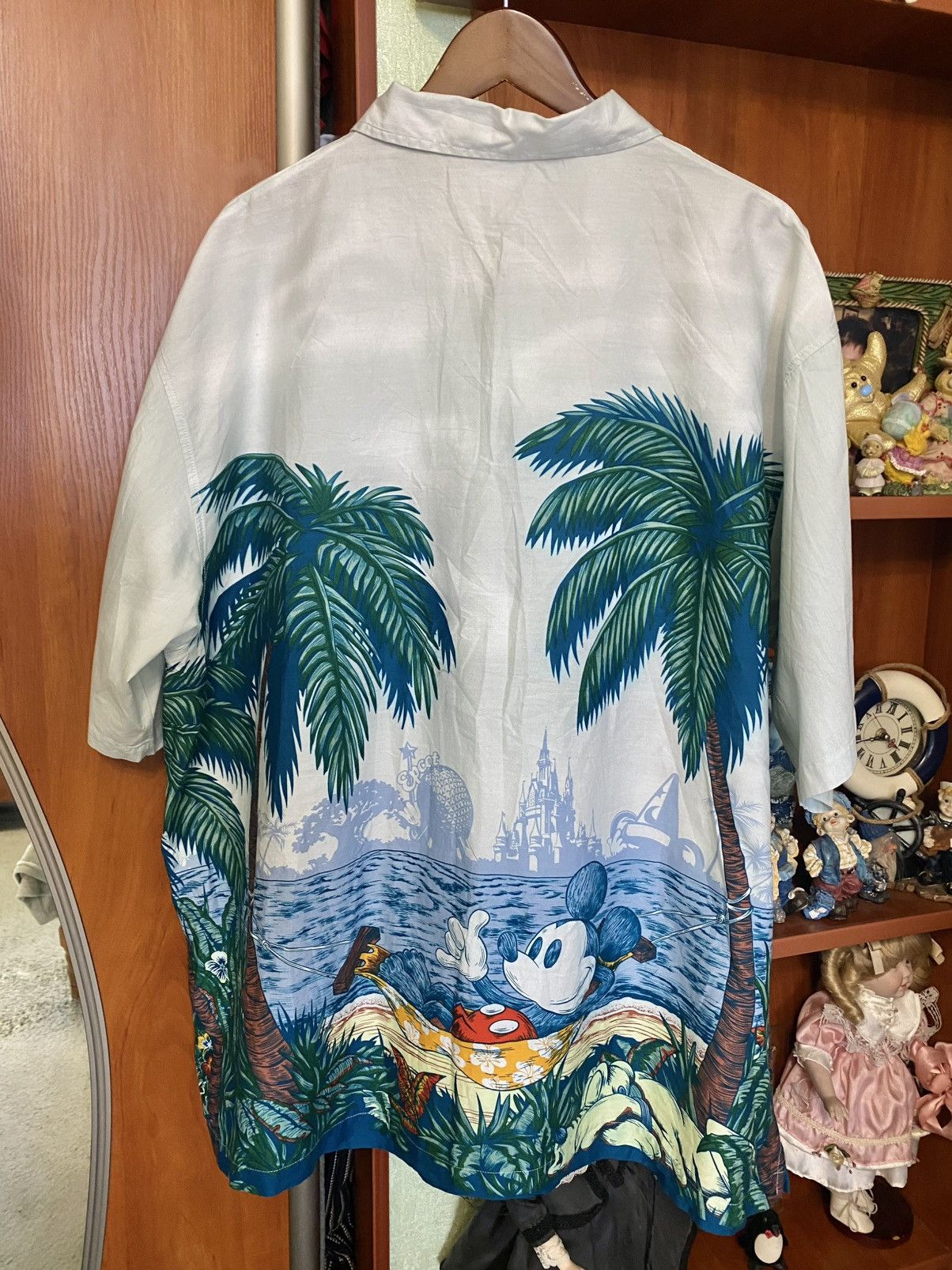 Disney Vintage Disney Mickey Mouse Hang Loose Hawaiian Shirt XXL Size US XXL / EU 58 / 5 - 2 Thumbnail