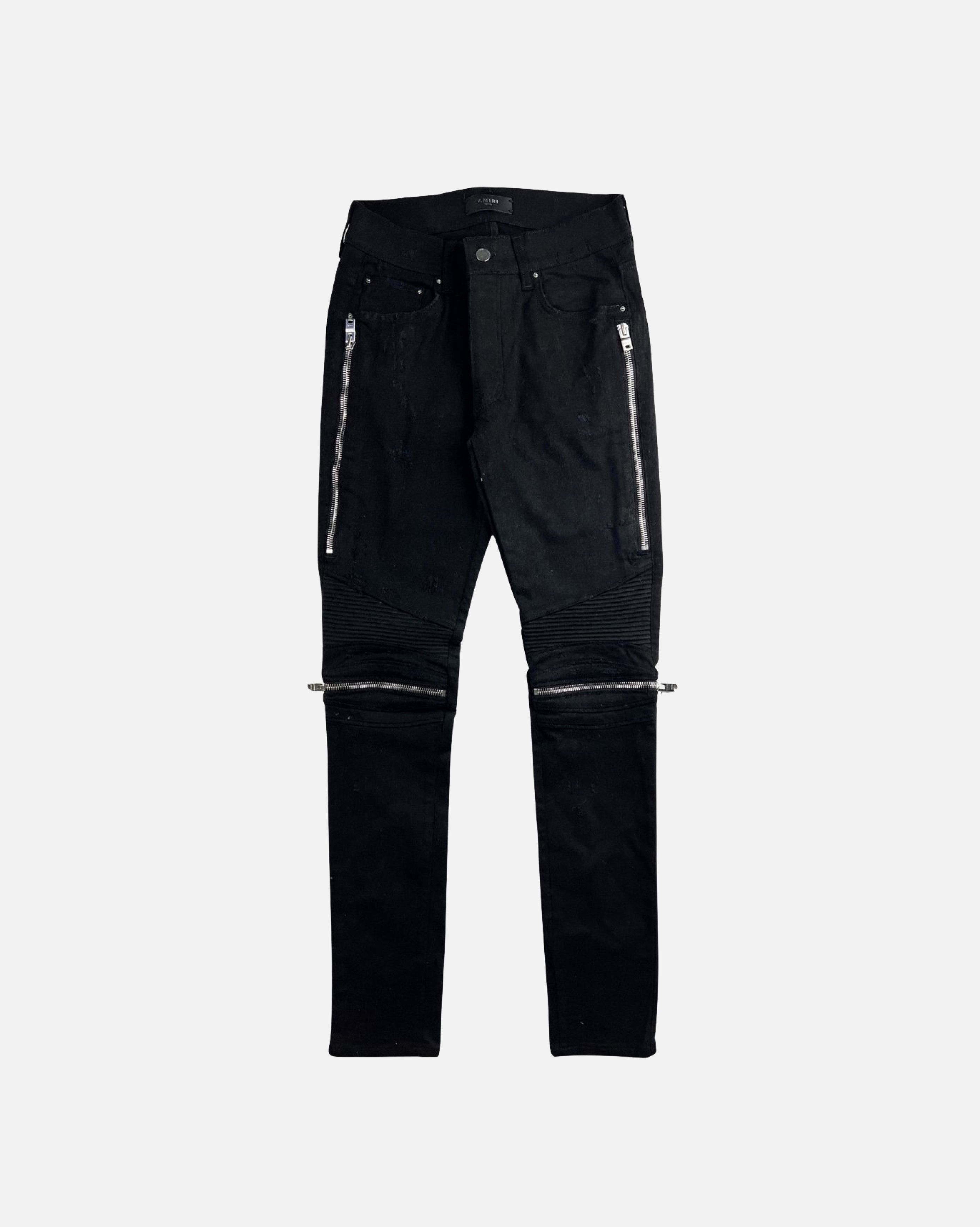 Amiri Amiri Biker Zipper Jeans Size US 30 / EU 46 - 1 Thumbnail