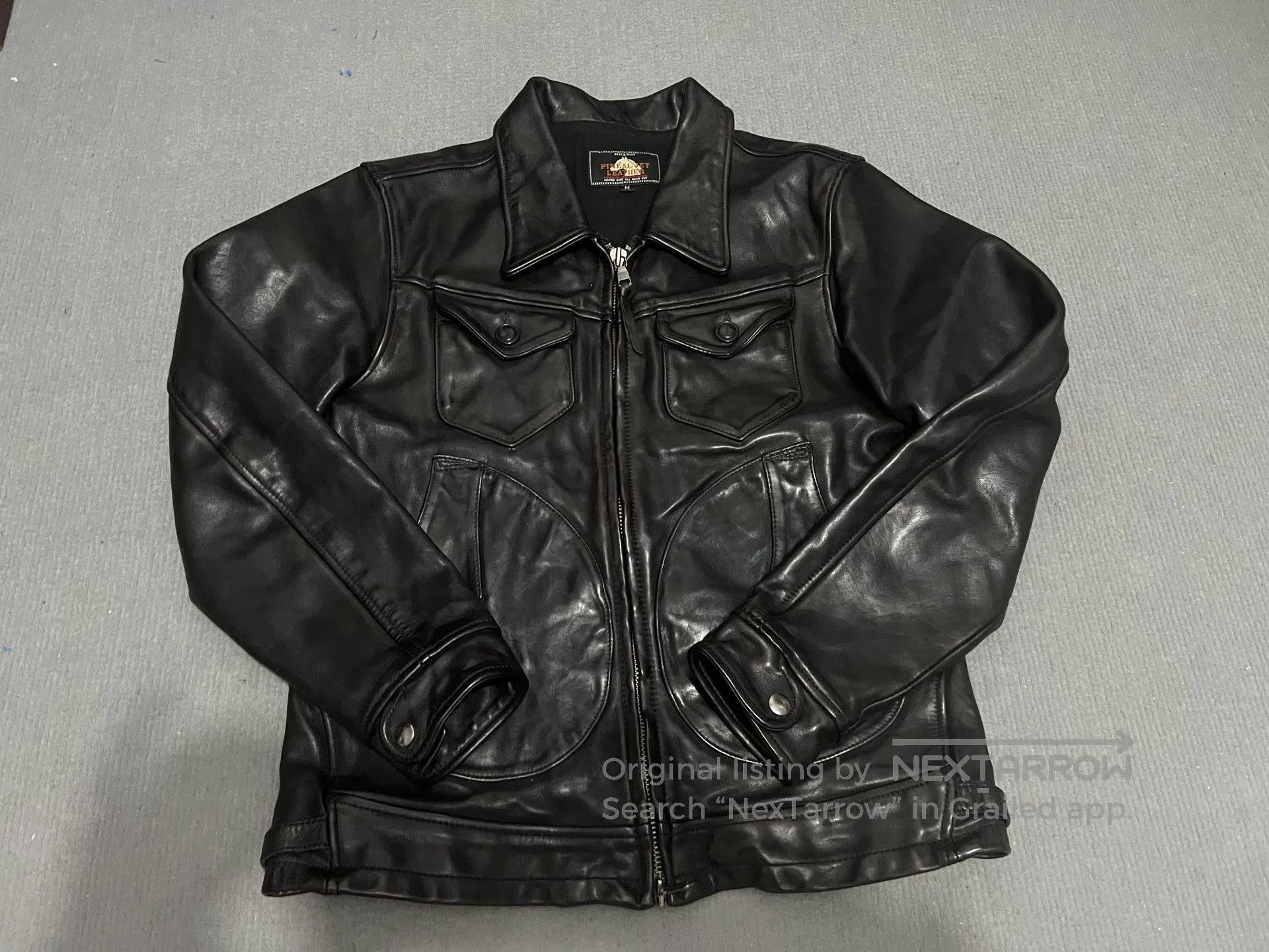 RRL Ralph Lauren Men's Horsehide Leather Jacket. Size US M / EU 48-50 / 2 - 7 Thumbnail
