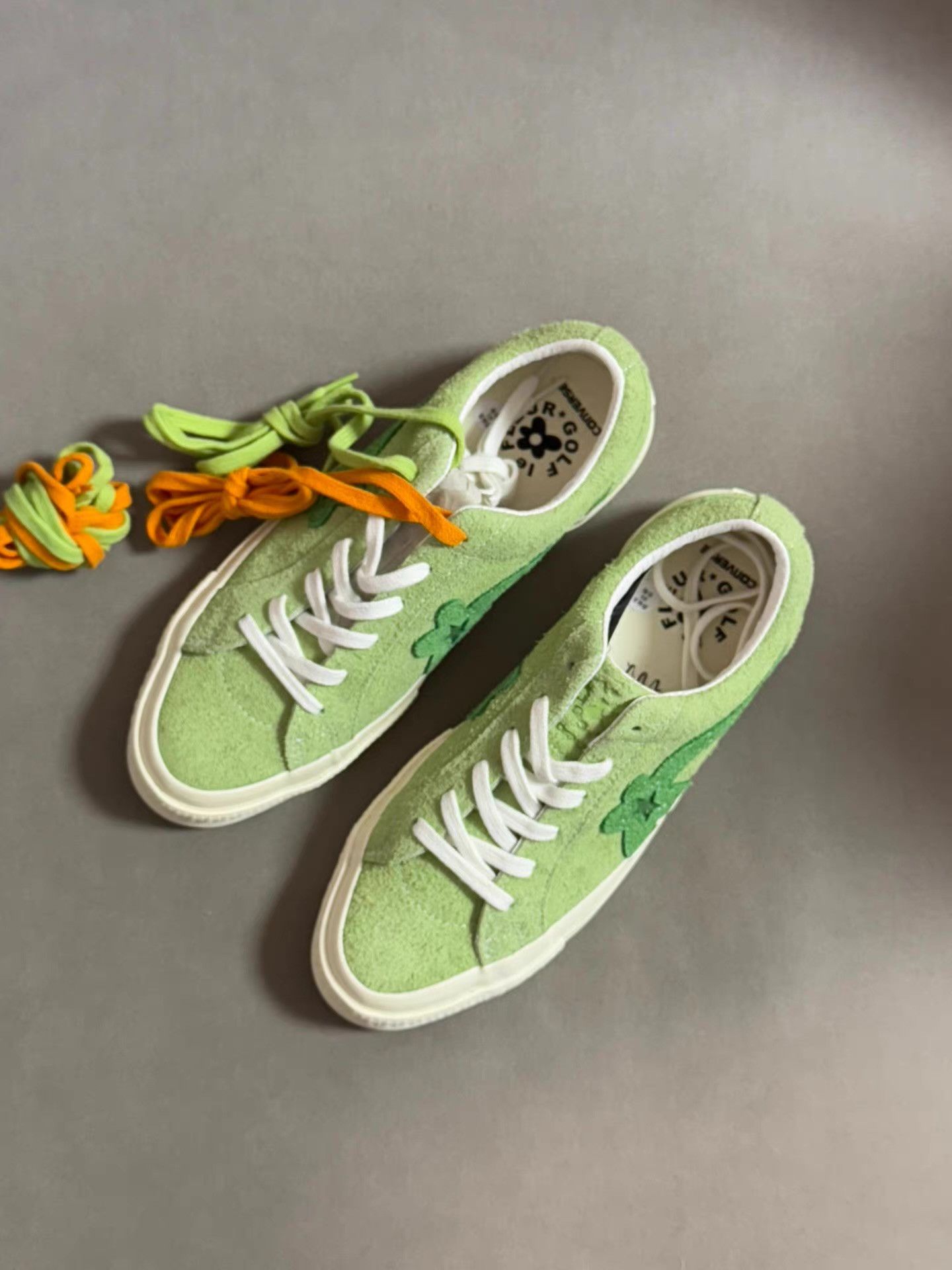 Converse Golf Le Fleur x Converse One Star Ox greenfloraledition Ｑ20 Size US 6.5 / EU 39-40 - 3 Thumbnail