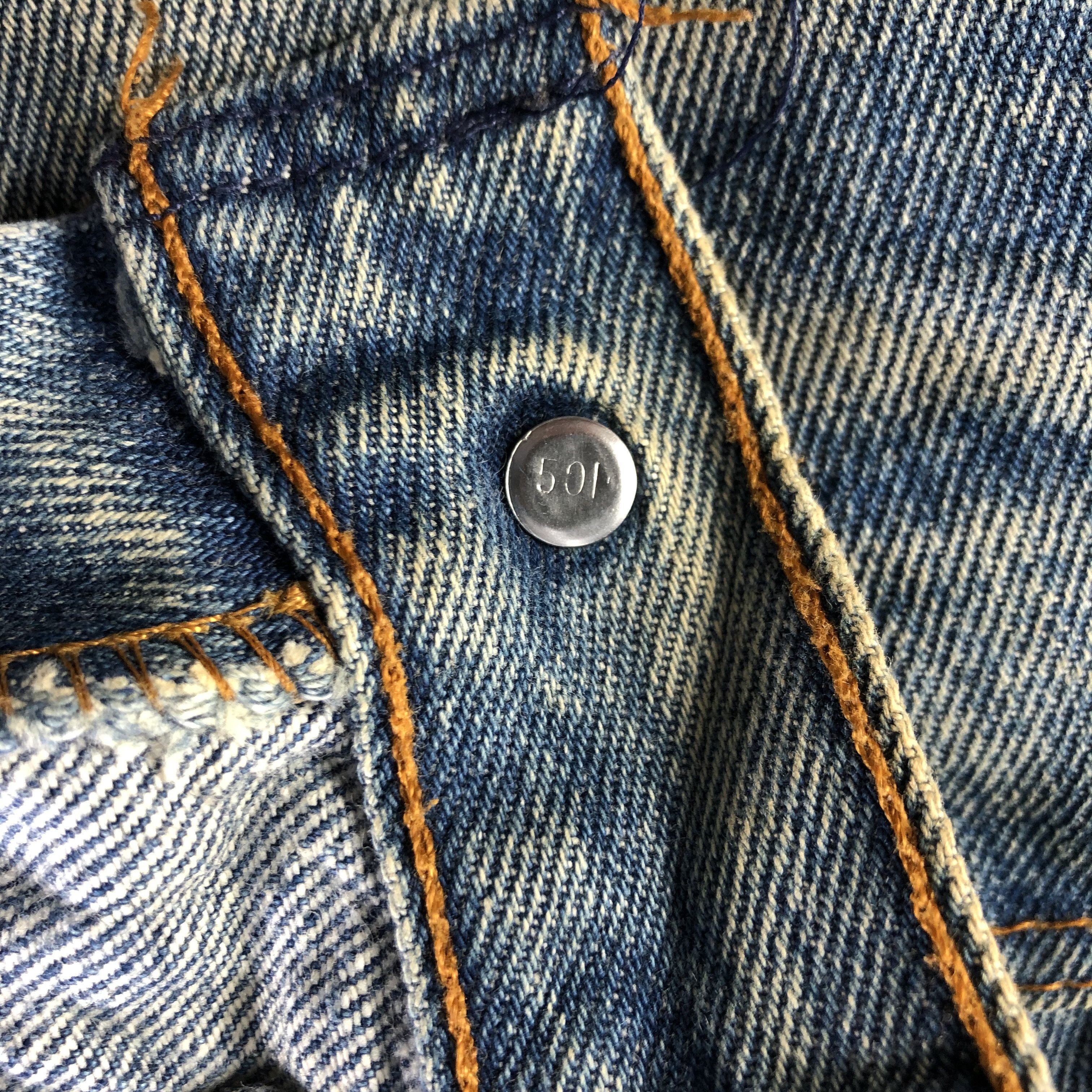 Levi's 90s Vintage Levis 501 Jeans-J3977 Size US 29 - 11 Thumbnail