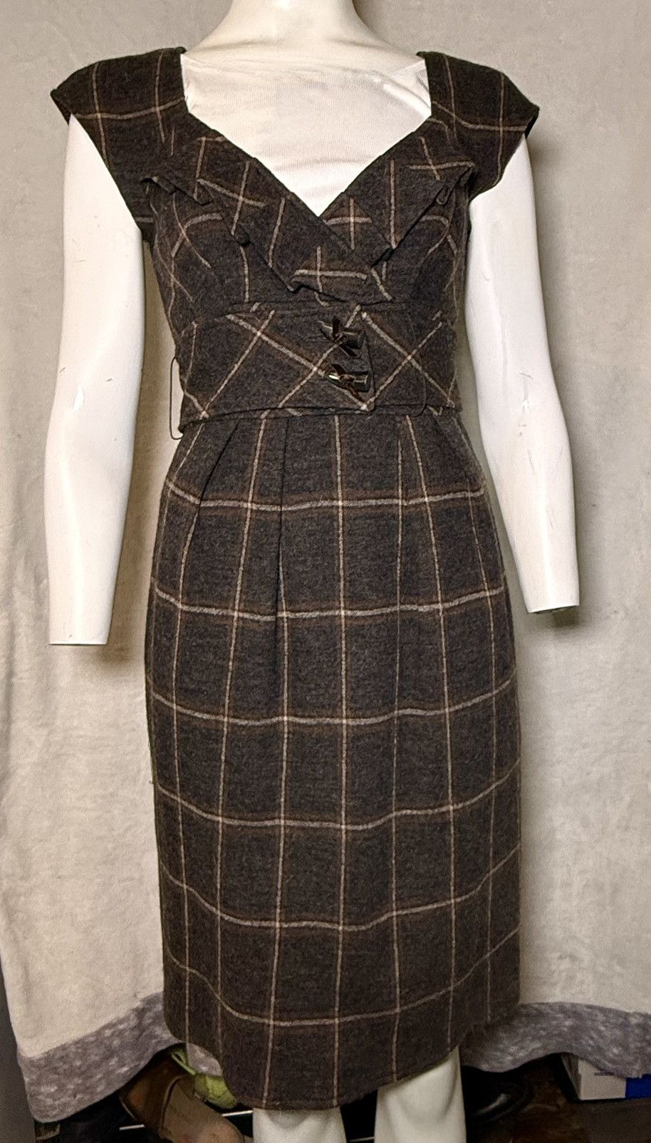 Nanette Lepore Nanette Lepore Plaid Dress Size XS / US 0-2 / IT 36-38 - 1 Thumbnail