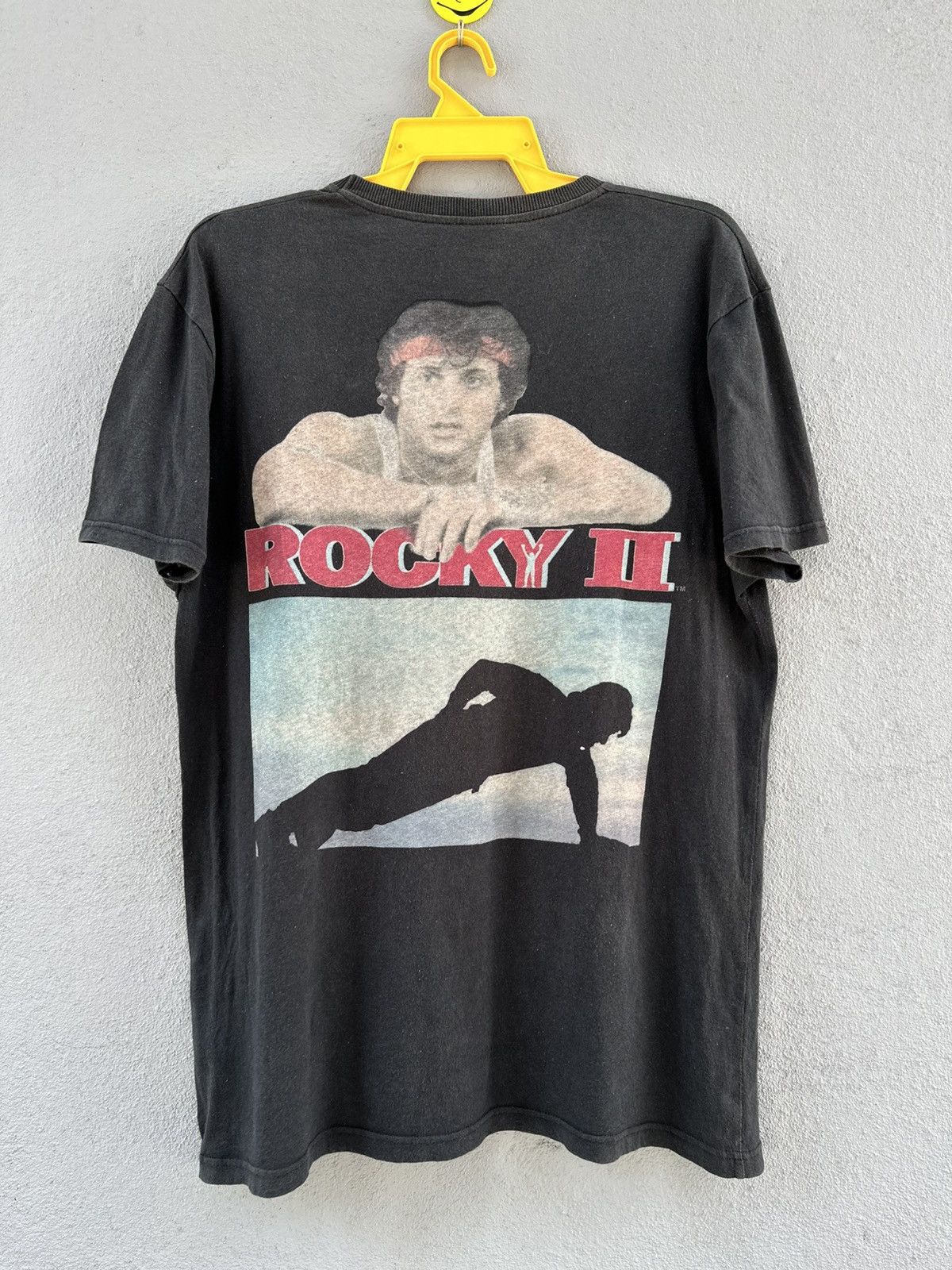 Rap Tees Thrashed Rocky Balboa Film Zara Faded Tee Size US L / EU 52-54 / 3 - 1 Thumbnail