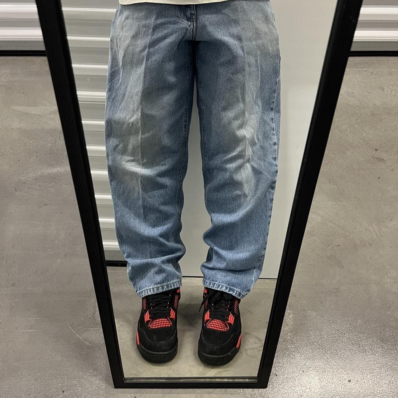 Vintage Vintage Y2K/2000s Faded Glory Light wash Essential Denim Jeans! Size US 36 / EU 52 - 1 Thumbnail