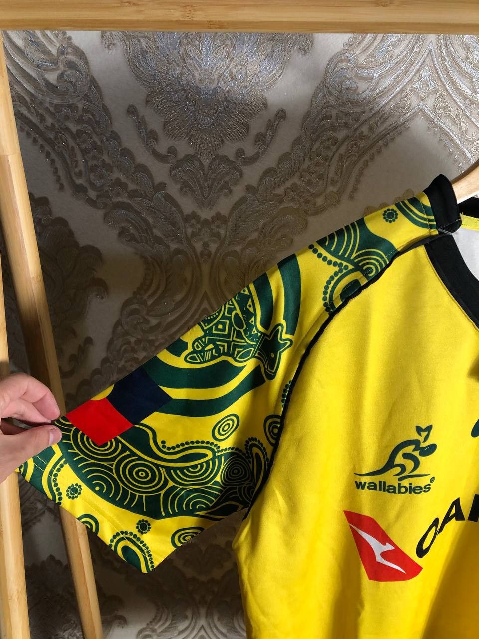 Asics Vintage ASICS Australia Rugby Retro Jersey Football Y2K Size US L / EU 52-54 / 3 - 4 Thumbnail