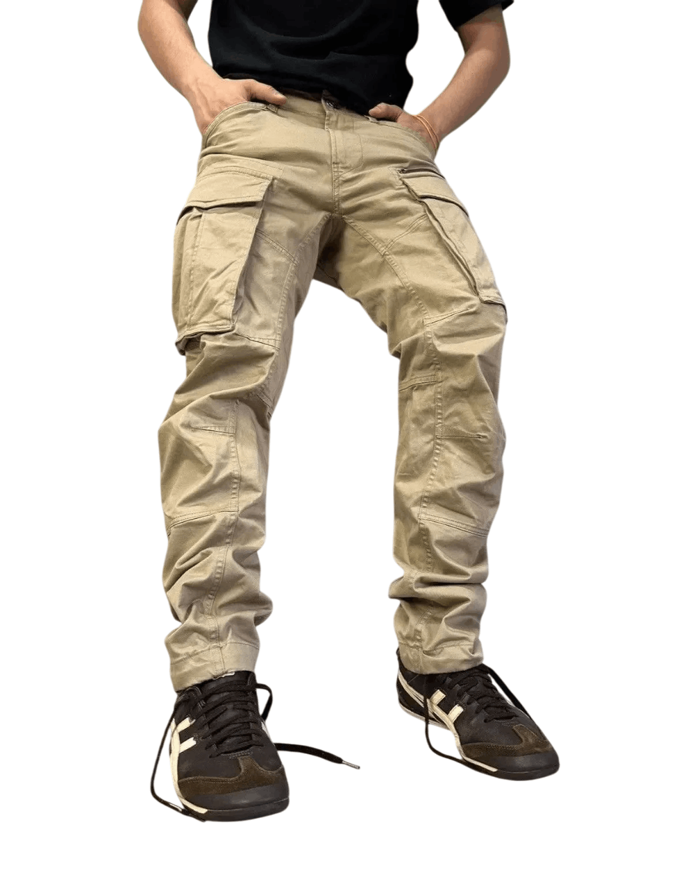 Vintage Junya Watanabe Style G Star raw Bondage Cargo Pants