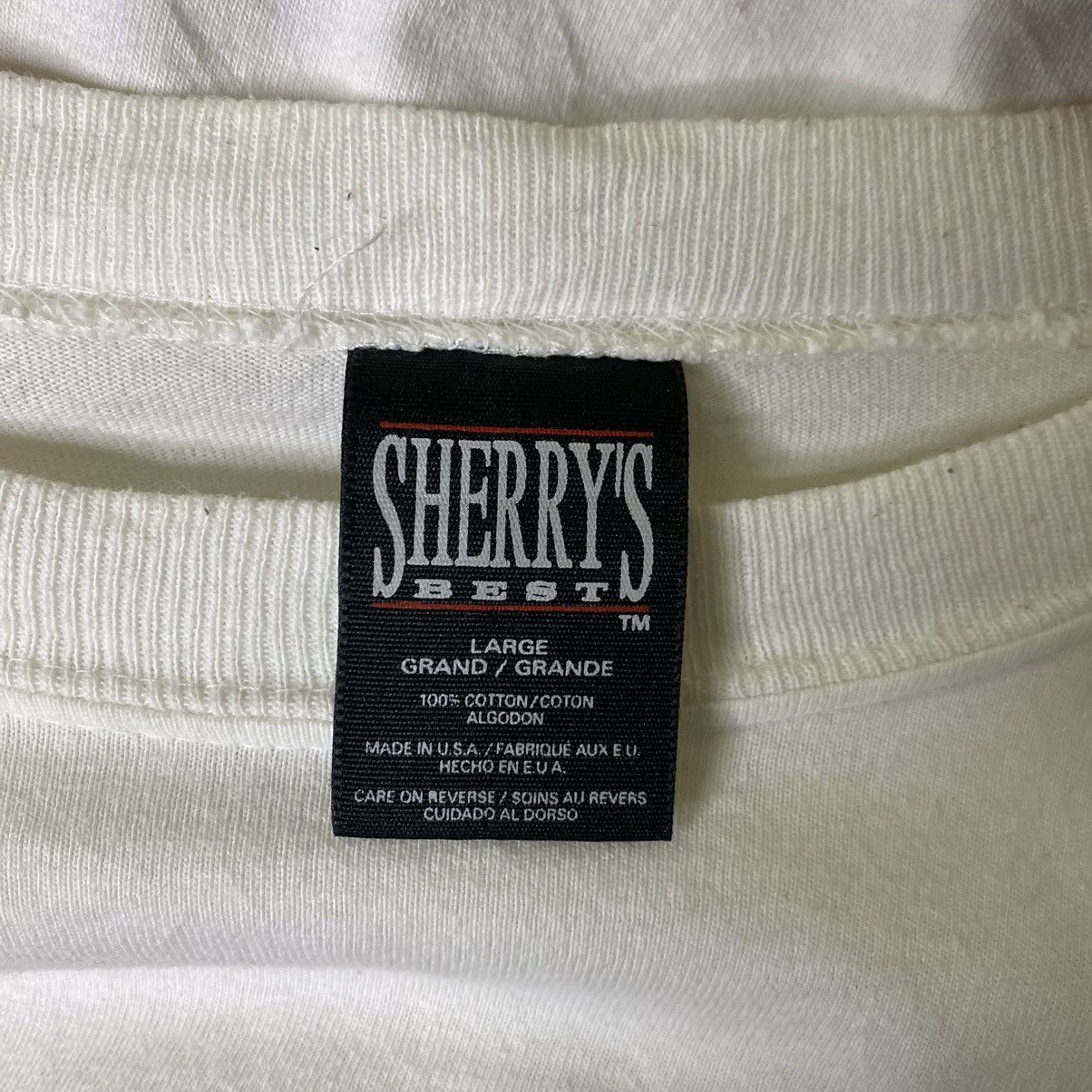Cartoon Network × Vintage × Warner Bros 1996 Looney Tunes Characters Sherrys Mfg LS Tee Size US L / EU 52-54 / 3 - 4 Thumbnail