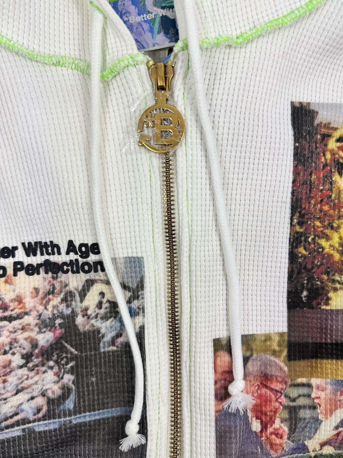 Better With Age RICKY WAFFLE ZIP UP HOODIE Size US L / EU 52-54 / 3 - 3 Thumbnail