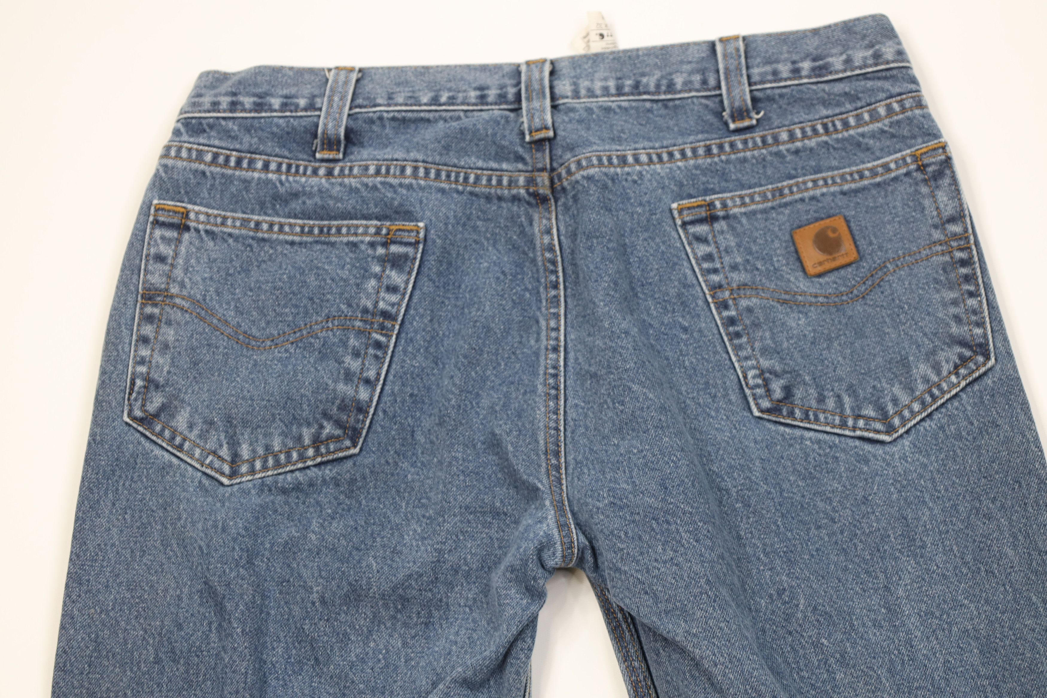 Carhartt Vintage Y2K Carhartt Traditional Fit Denim Jeans Blue Size US 36 / EU 52 - 10 Thumbnail