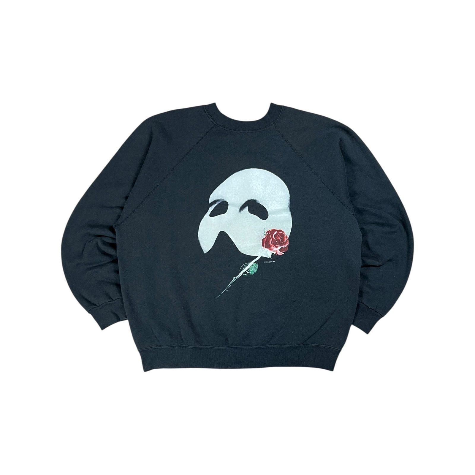 Vintage Vintage 1986 Phantom of the Opera faded crewneck (XL) Size US XL / EU 56 / 4 - 1 Thumbnail