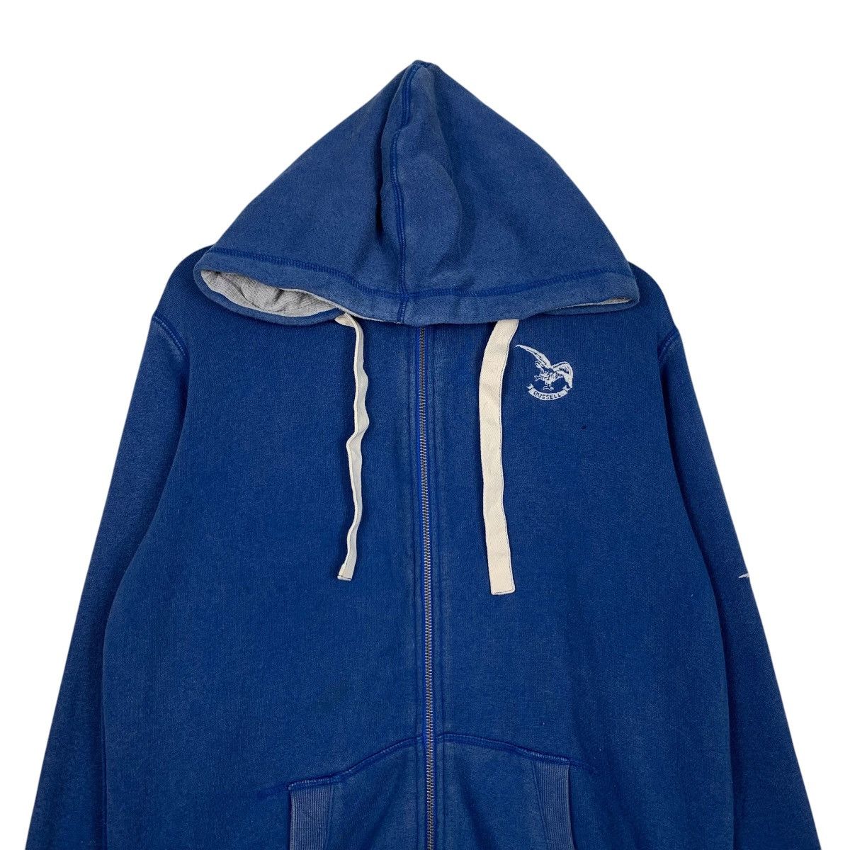 Russell Athletic RUSSELL ATHLETIC Zipper Hoodies Sweatshirt #1961-C85 Size L / US 10 / IT 46 - 2 Thumbnail