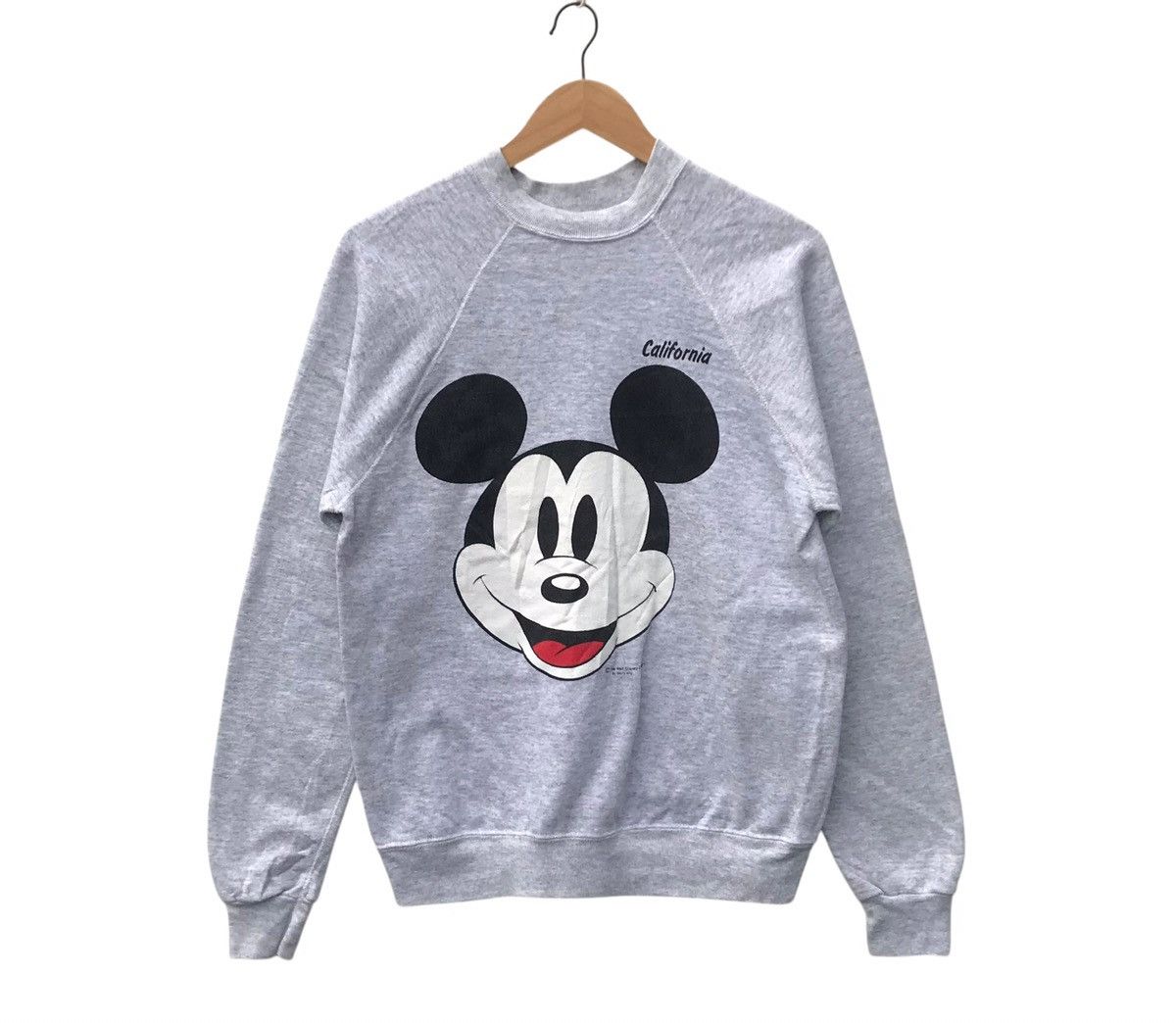 Mickey Mouse Vintage 90s Mickey Mouse Pullover Sweatshirt Size US M / EU 48-50 / 2 - 4 Thumbnail