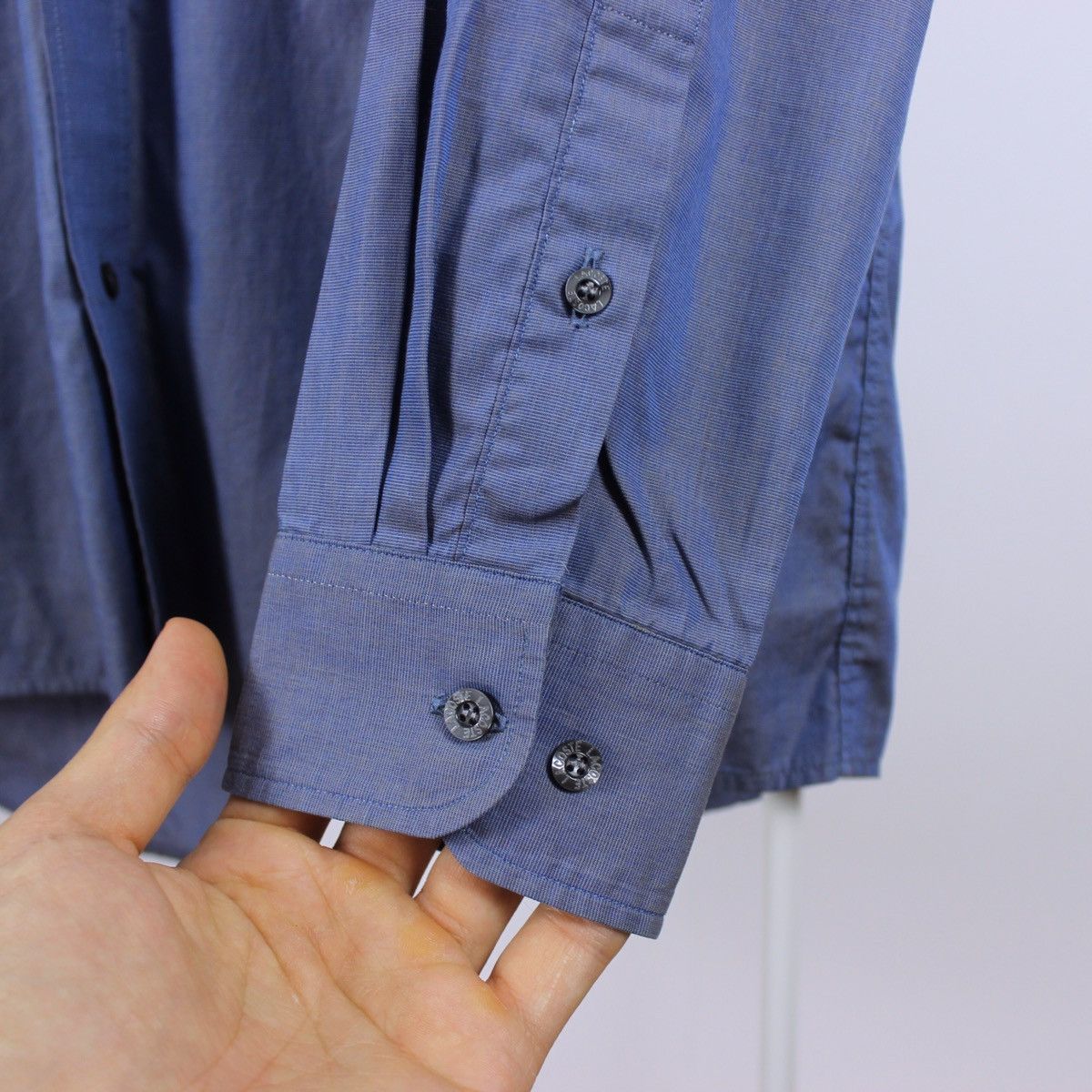 Lacoste Vintage Lacoste Long Sleeve Shirt Size US L / EU 52-54 / 3 - 5 Thumbnail