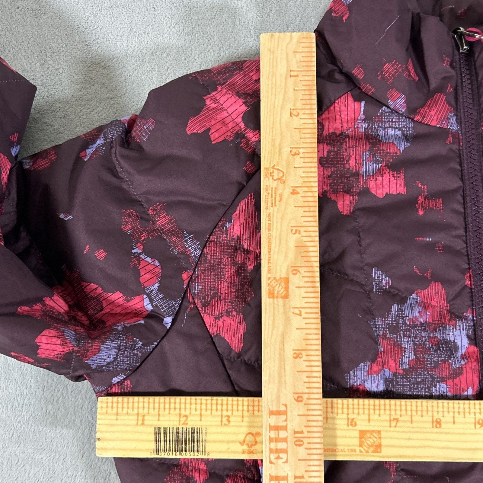 The North Face The North Face Floral Nano Puffer Jacket Womens Small Quilt Size S / US 4 / IT 40 - 6 Thumbnail