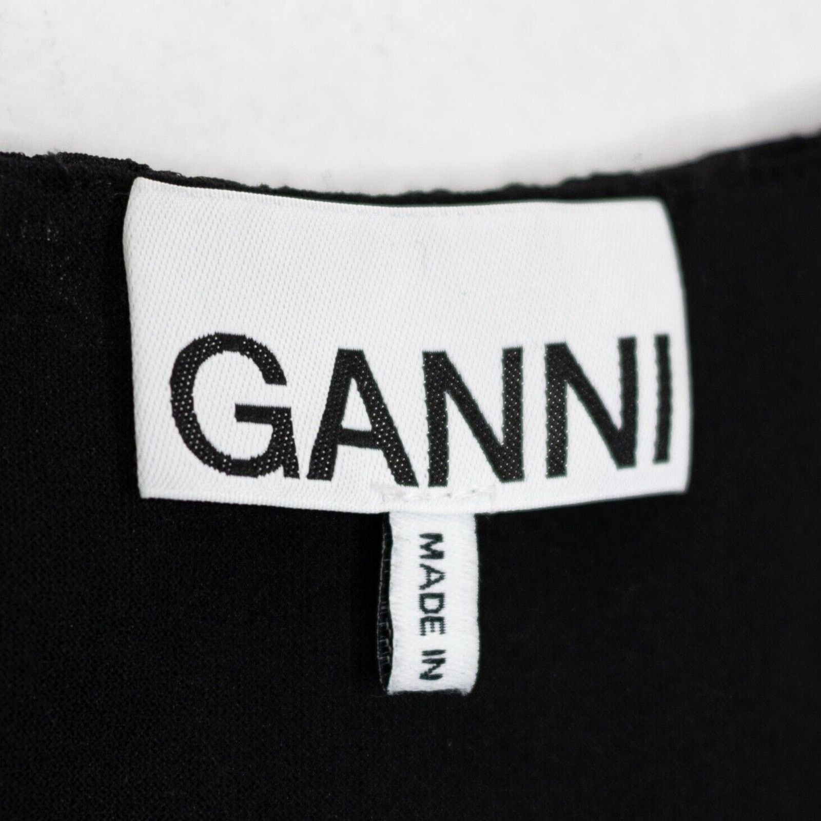 Ganni Ganni Ruched Stretch Lace Top Size M / US 6-8 / IT 42-44 - 6 Thumbnail