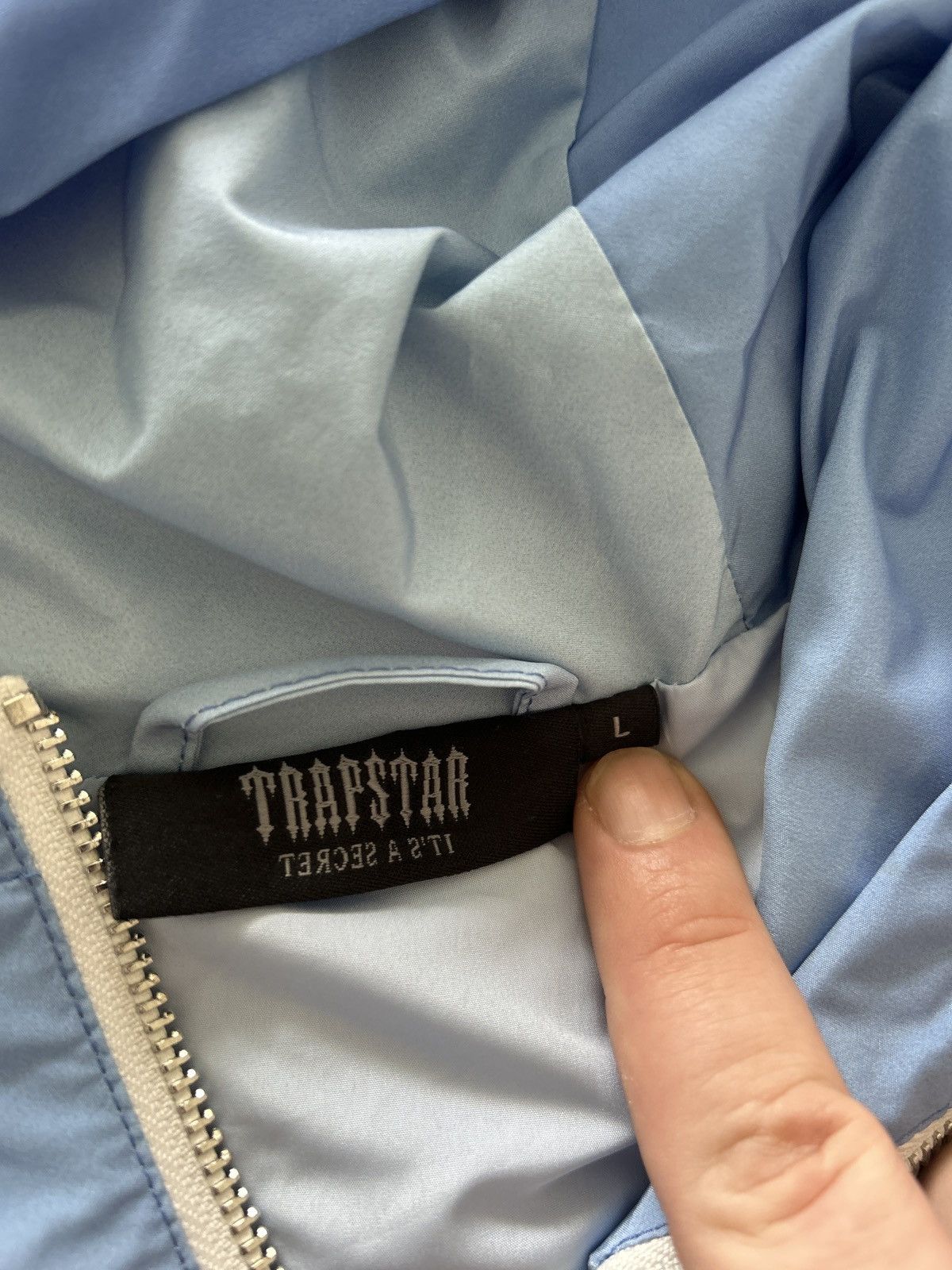 Trapstar London Trapstar Light Blue Windbreaker Size US L / EU 52-54 / 3 - 7 Thumbnail
