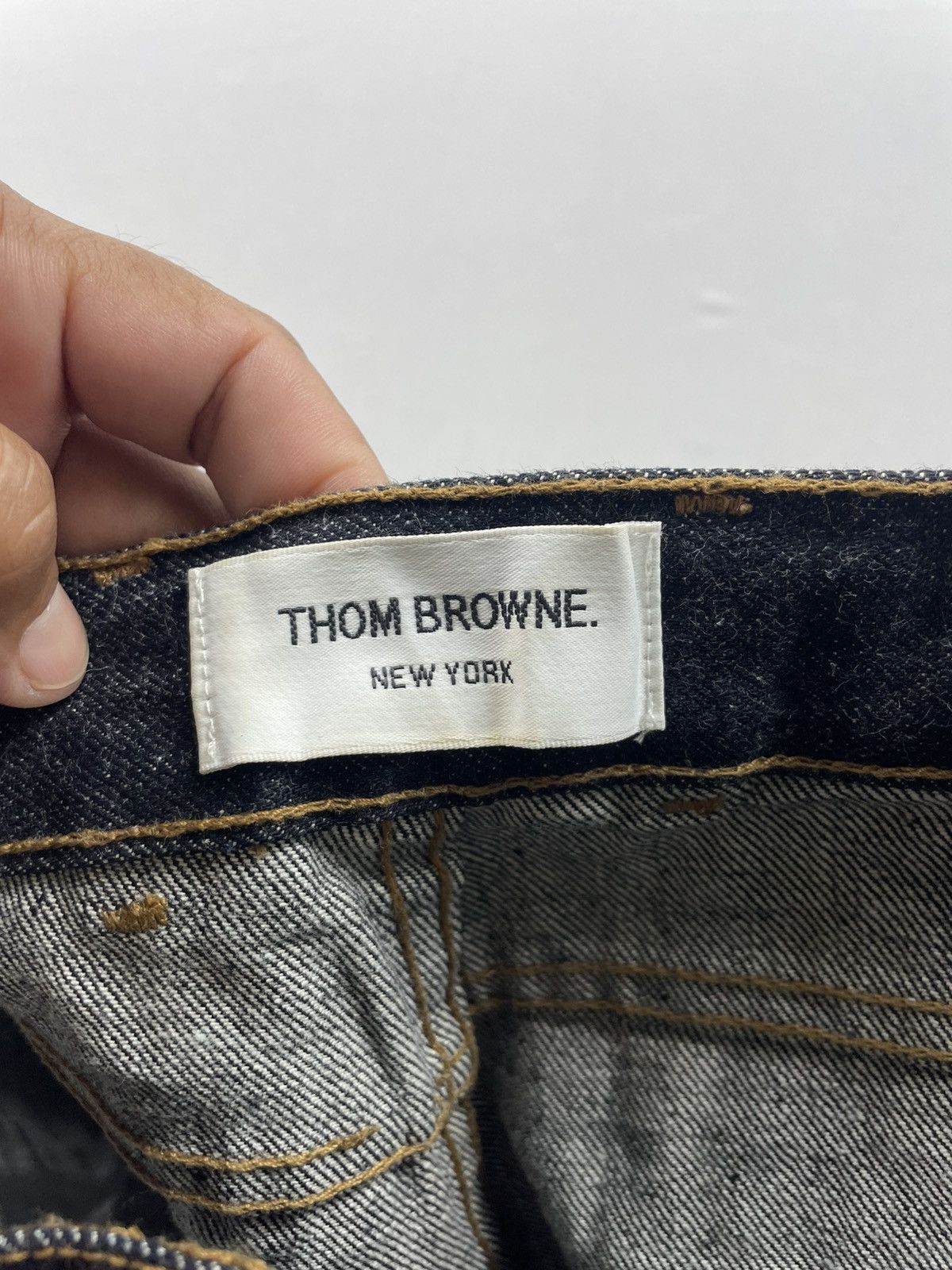 Thom Browne Thom Browne Selvedge Denim Made in The Usa Size US 32 / EU 48 - 8 Thumbnail