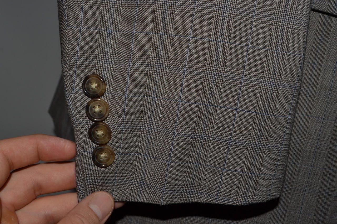 Polo Ralph Lauren Lauren Ralph Lauren Blazer Gray Two buttons Size 46 L Size 46L - 9 Thumbnail