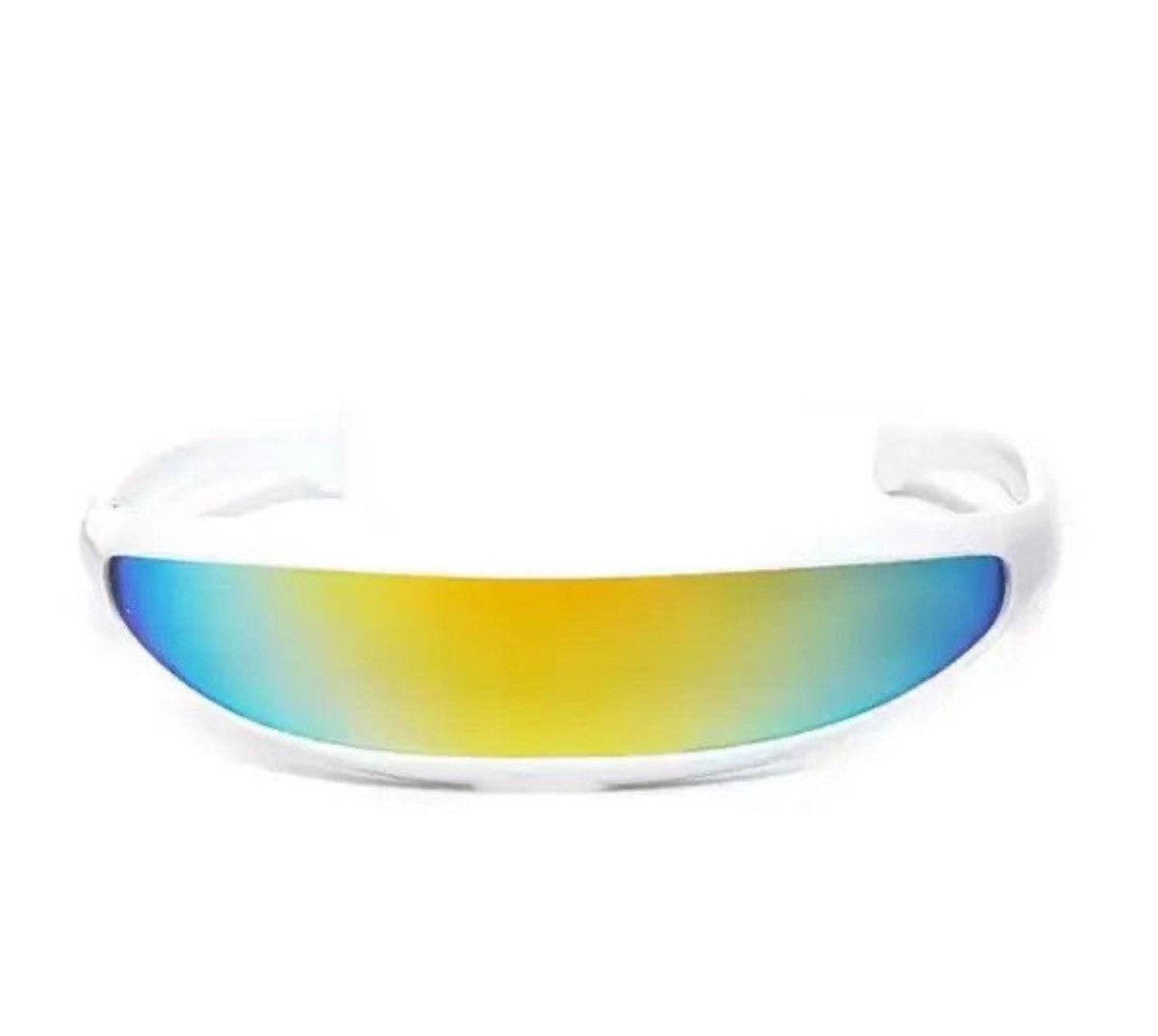 Other Futuristic Narrow Cyclops Visor Sunglasses Size ONE SIZE - 3 Thumbnail