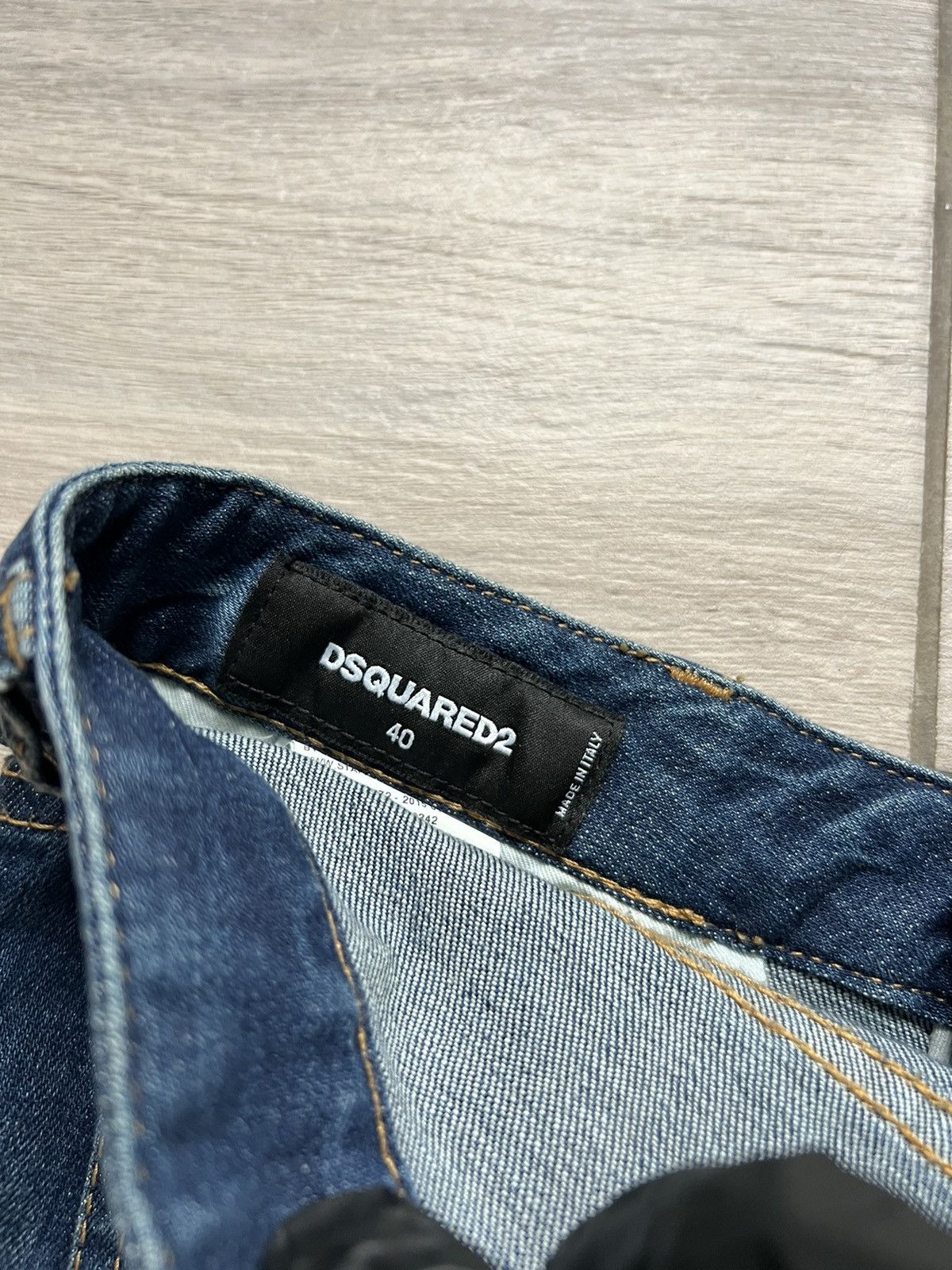 Dsquared2 Dsquared2 Skinny Blue Denim Jeans Pants 40 Size Size 40" / US 18 - 14 Thumbnail