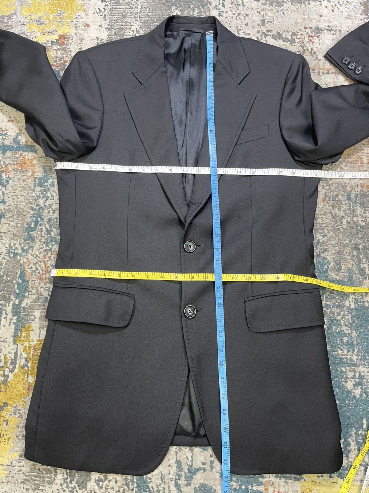 Miu Miu Miu Miu Single Breasted Black Blazers Size 48R - 10 Thumbnail