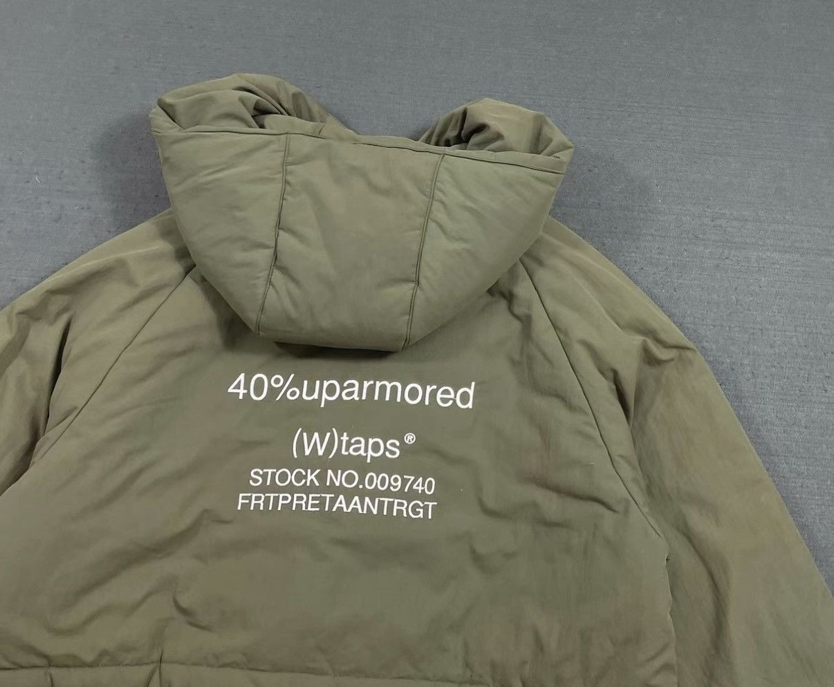 Wtaps Green Padded Hooded Jacket - XS Size US XXS / EU 40 - 7 Thumbnail