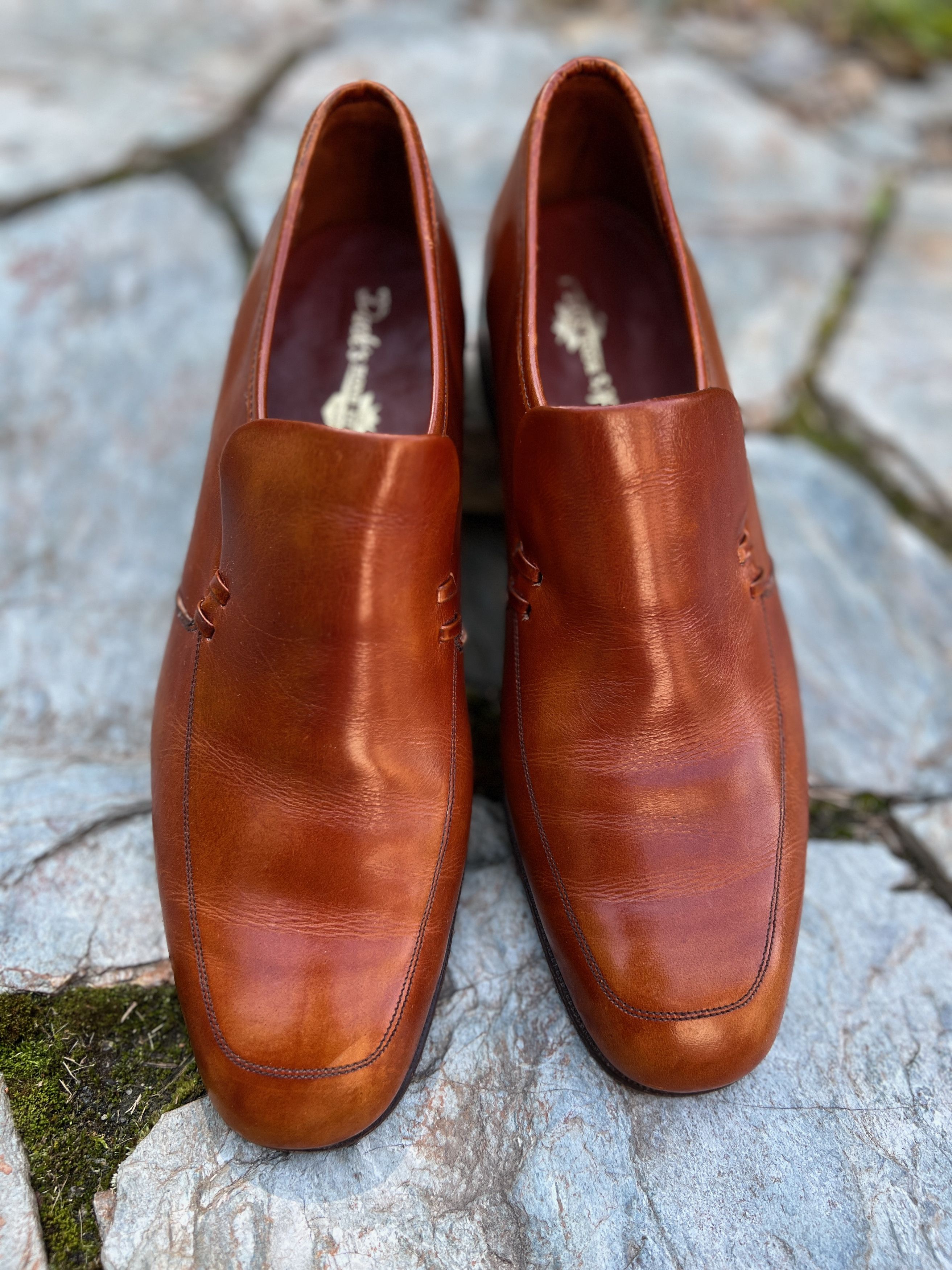 Dack's Slip on Vintage Bond Street Shoe Size US 9.5 / EU 42-43 - 3 Thumbnail