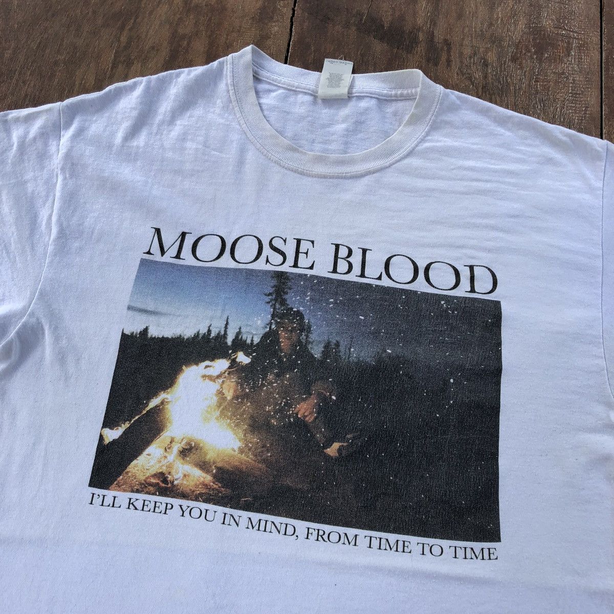Band Tees Vintage Moose Blood English Emo Band T Shirt Size US L / EU 52-54 / 3 - 1 Thumbnail