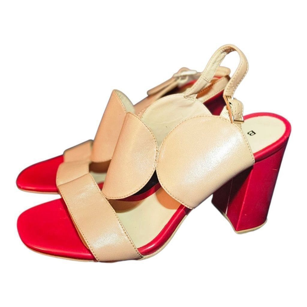 Baracuta BARCA Heels Size Unknown Red and Beige Size US 5 / IT 35 - 2 Thumbnail
